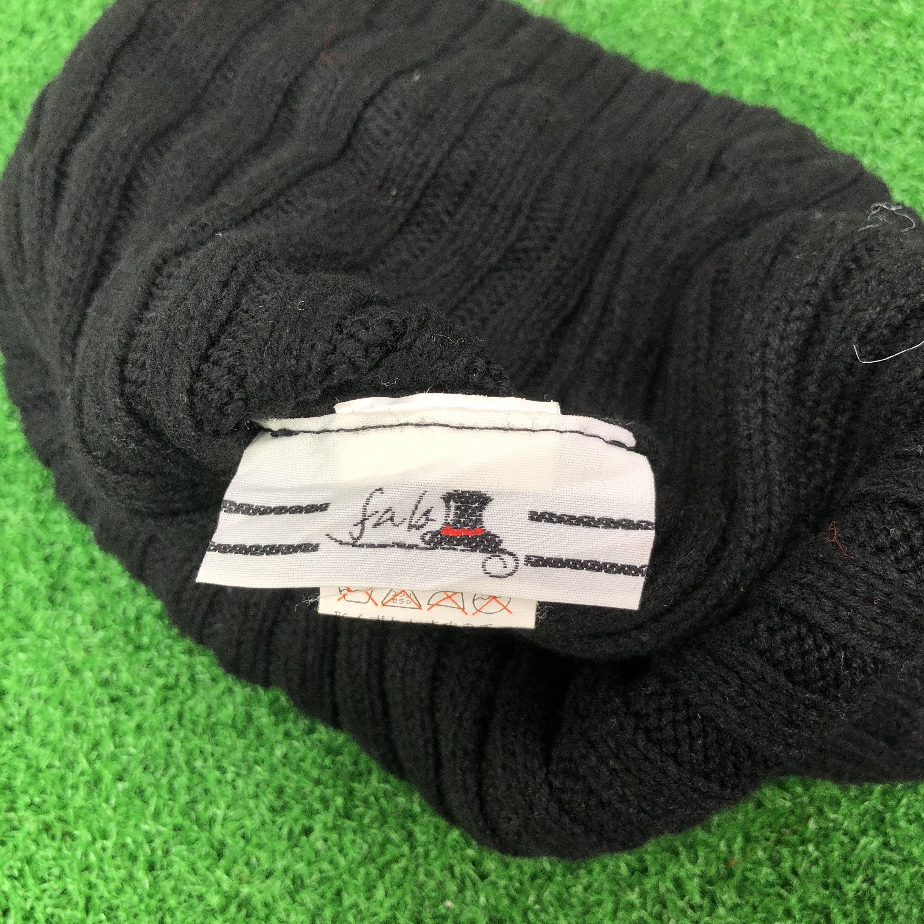 Japanese Brand Standard Wear Black Beanie Hat Size ONE SIZE - 7 Thumbnail