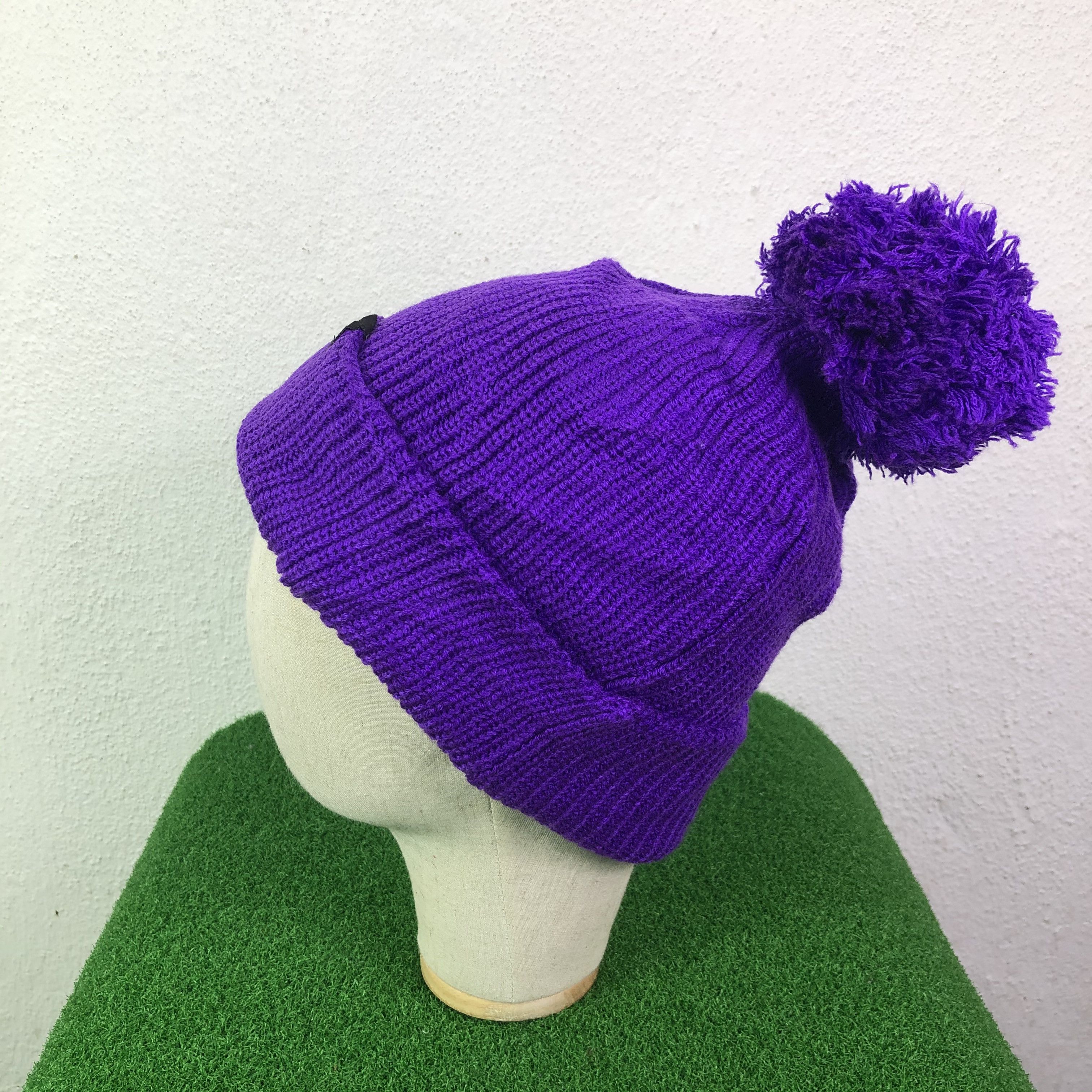 Adidas Adidas Blue Beanie Winter Hat Size ONE SIZE - 4 Thumbnail