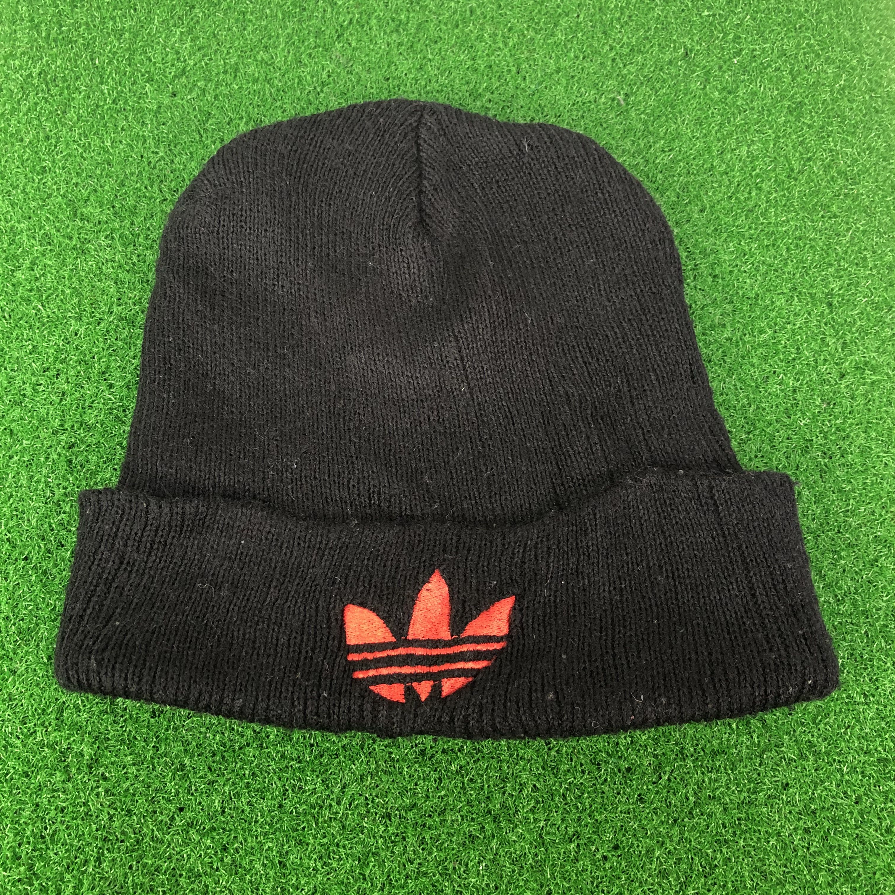 Adidas × Vintage Vintage Adidas Germany Football Beanie Hat Size ONE SIZE - 5 Thumbnail