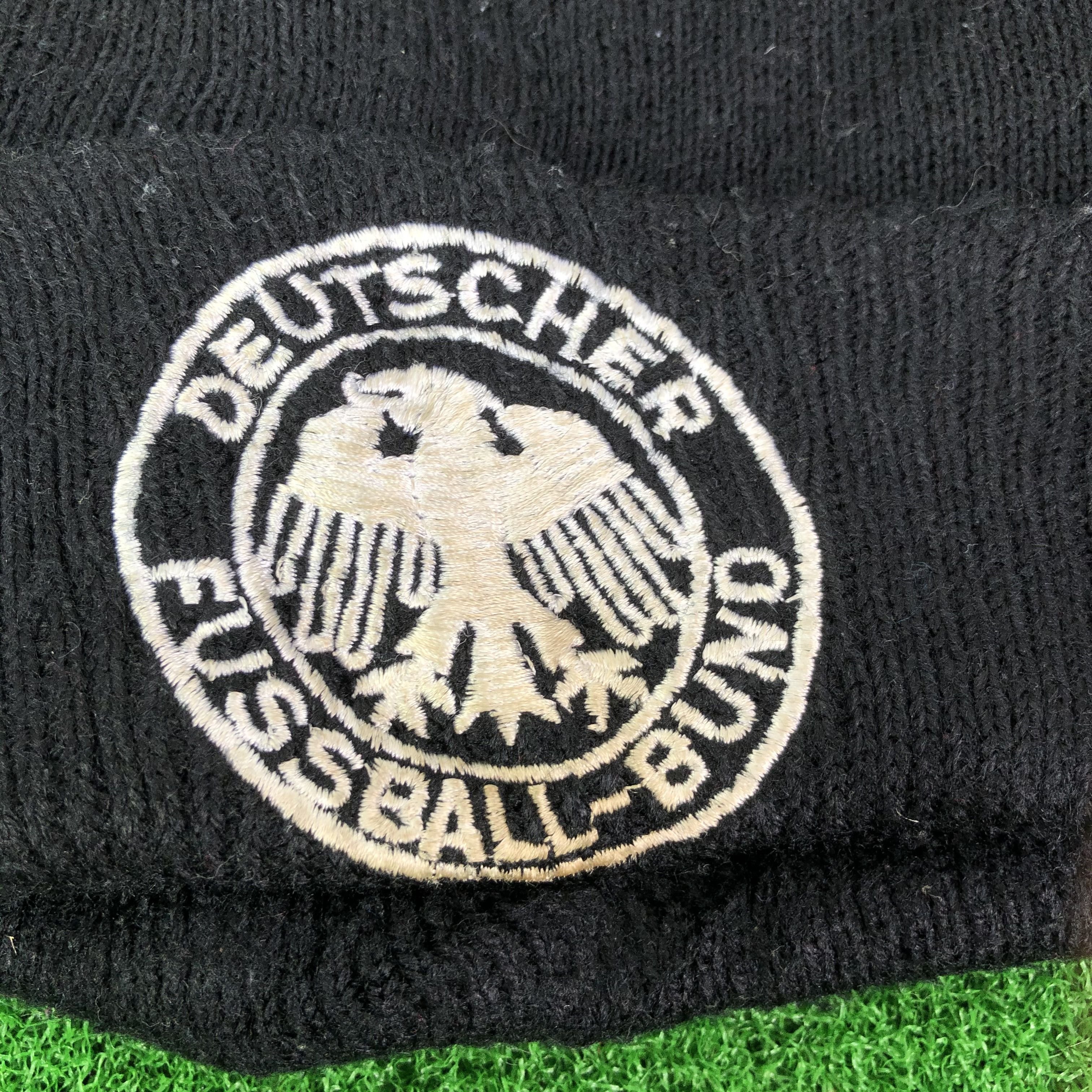 Adidas × Vintage Vintage Adidas Germany Football Beanie Hat Size ONE SIZE - 7 Thumbnail