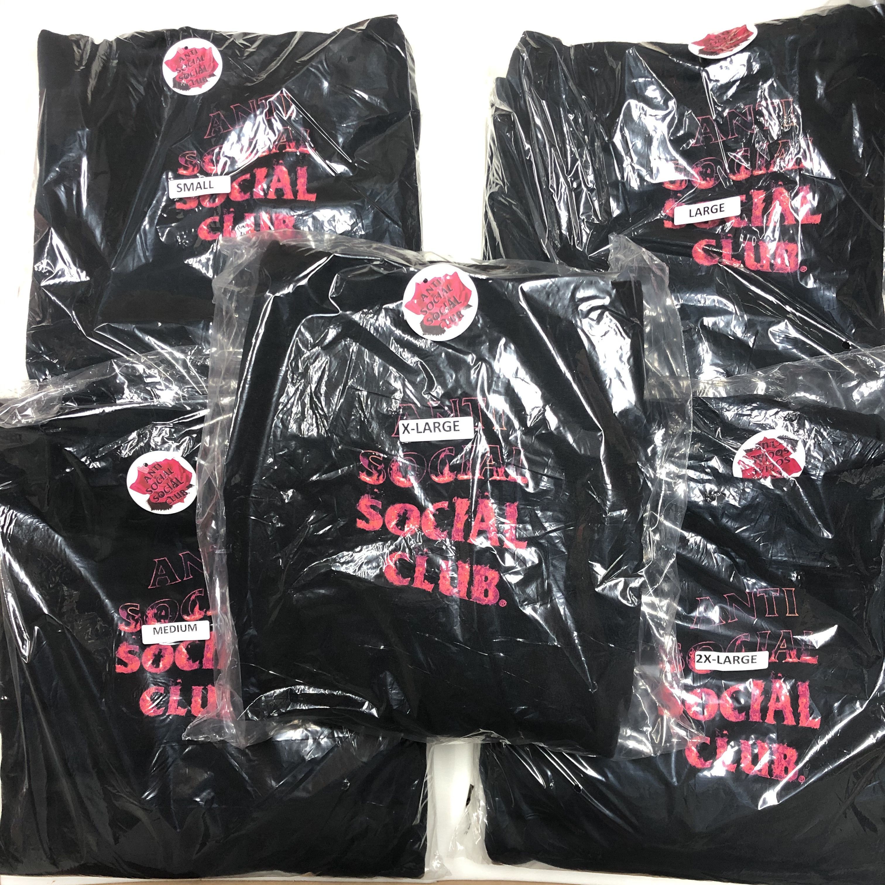Anti Social Social Club DS ASSC Pink Flame A Fire Inside Black Hoodie BAPE KITH FTP Size US S / EU 44-46 / 1 - 2 Thumbnail