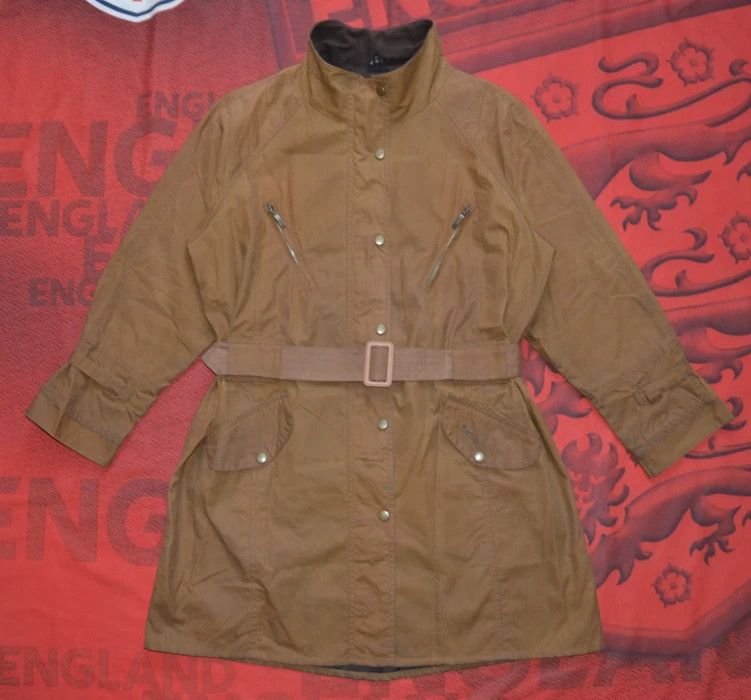 Barbour Barbour L1086 Newhampton Wax Womens Jacket Brown England Size XL / US 12-14 / IT 48-50 - 17 Thumbnail