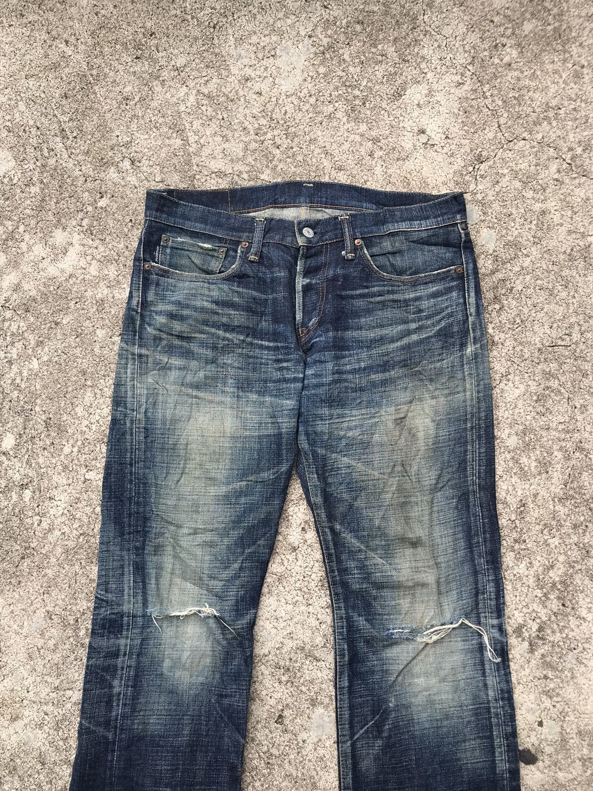 Eternal Vintage Japan Eternal Distresed Jeans Size US 34 / EU 50 - 3 Thumbnail