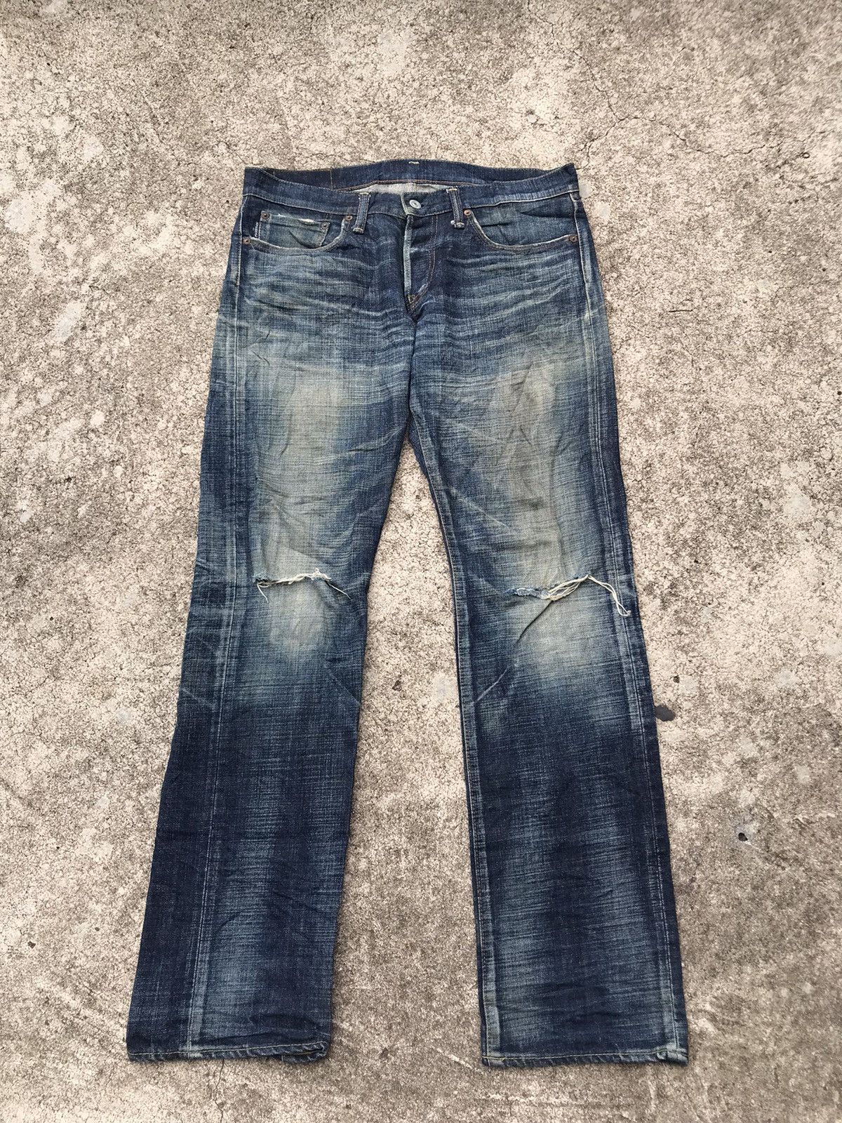 Eternal Vintage Japan Eternal Distresed Jeans Size US 34 / EU 50 - 1 Thumbnail