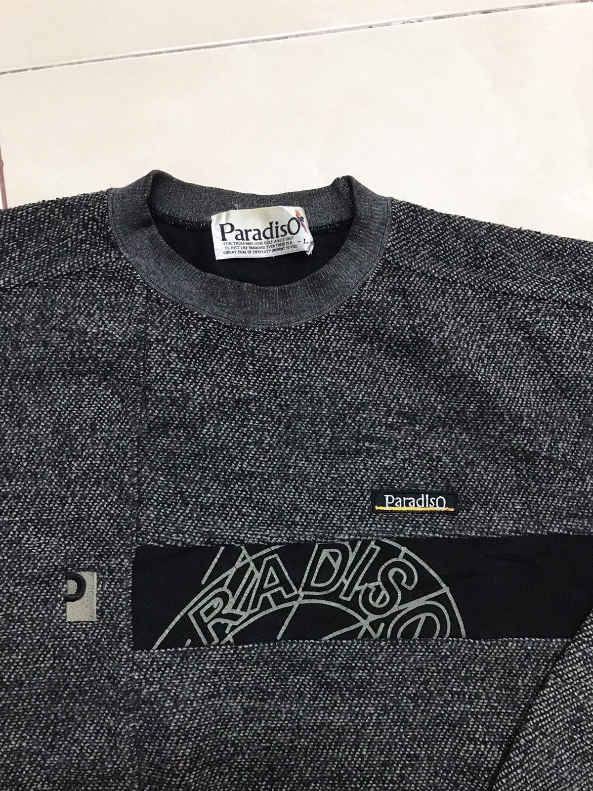 Japanese Brand × Vintage 🔺BEST OFFER🔺VINTAGE PARADISO SWEATSHIRT Size US L / EU 52-54 / 3 - 3 Thumbnail