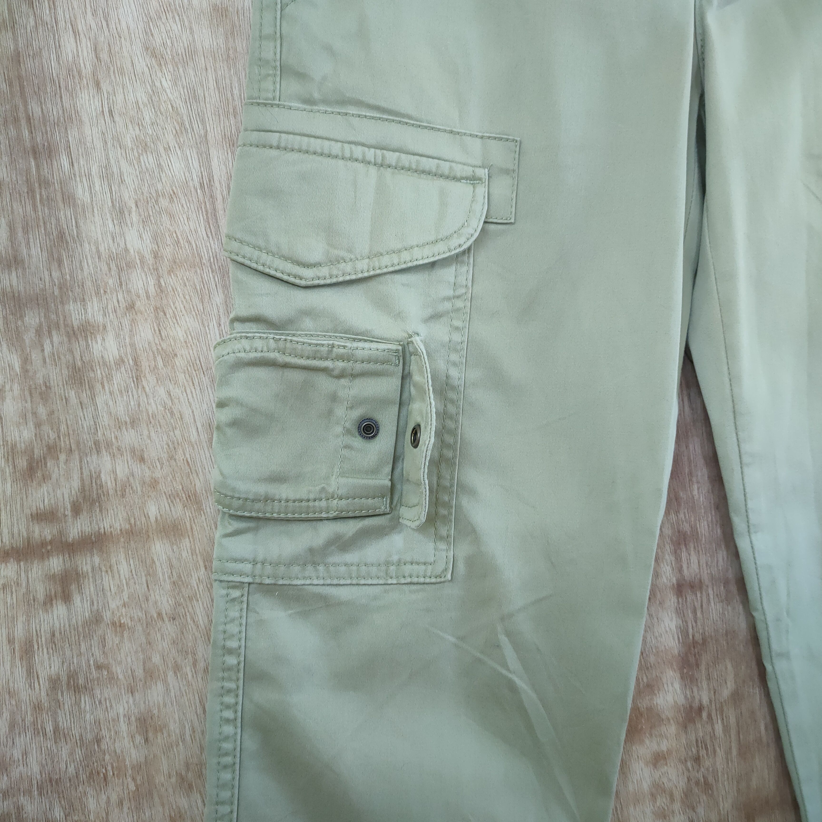 Gap GAP 7 POCKET STREETWEAR CARGO PANTS Size US 27 - 8 Thumbnail