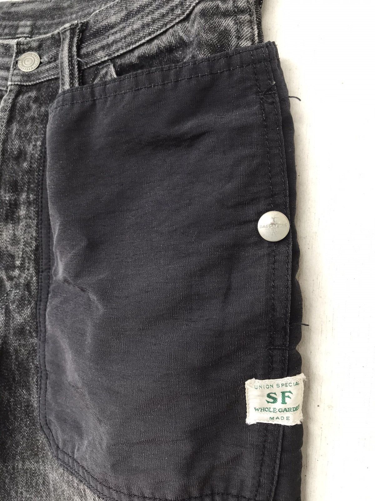 Sassafras 💥Vintage Sassafras Japan Denim Bush Pant Size US 30 / EU 46 - 8 Thumbnail
