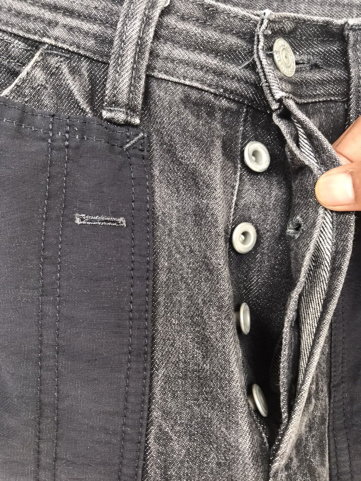 Sassafras 💥Vintage Sassafras Japan Denim Bush Pant Size US 30 / EU 46 - 7 Thumbnail