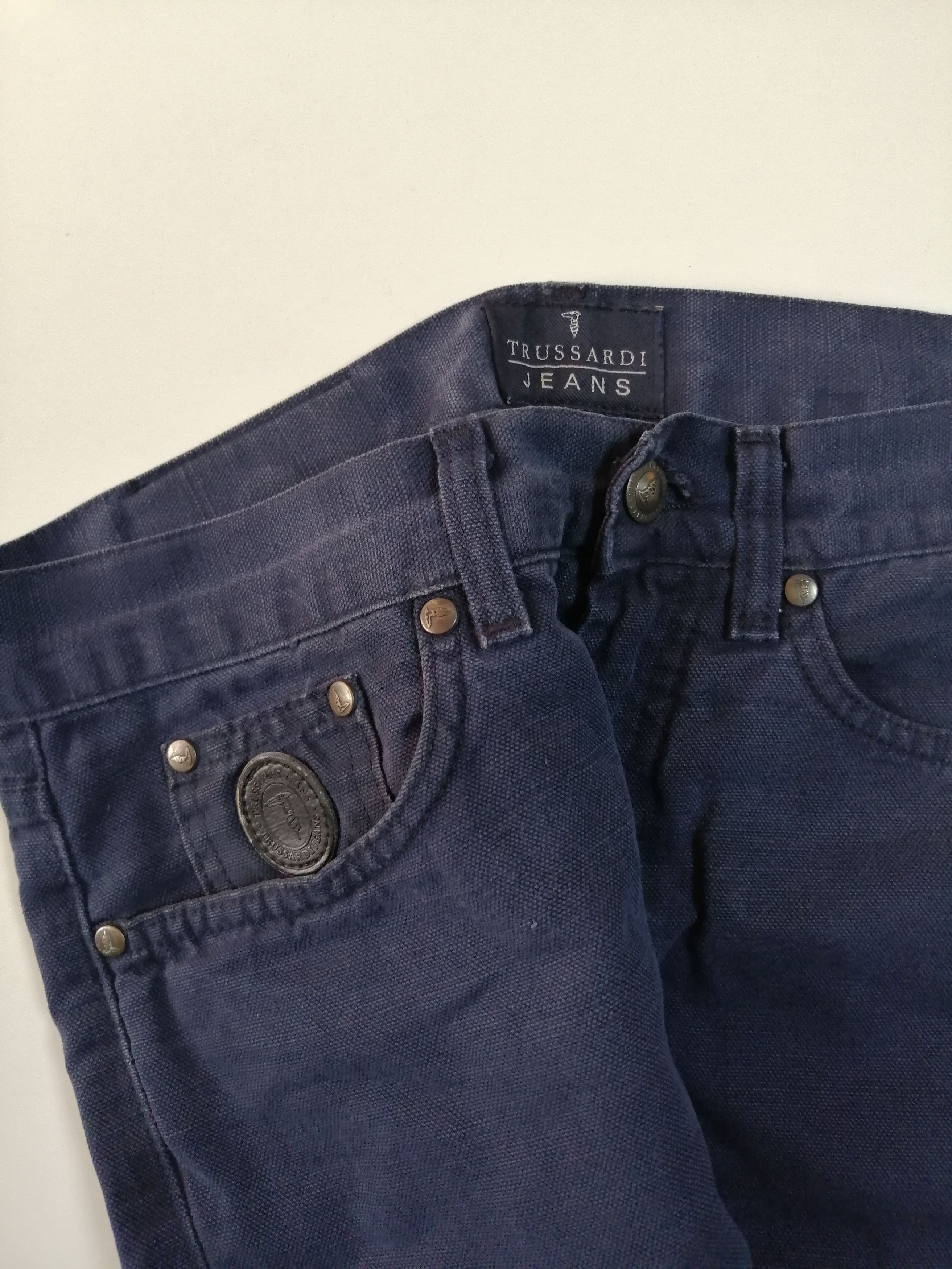 Trussardi × Vintage Archive Trussardi 90s casual pants Size US 31 - 4 Thumbnail
