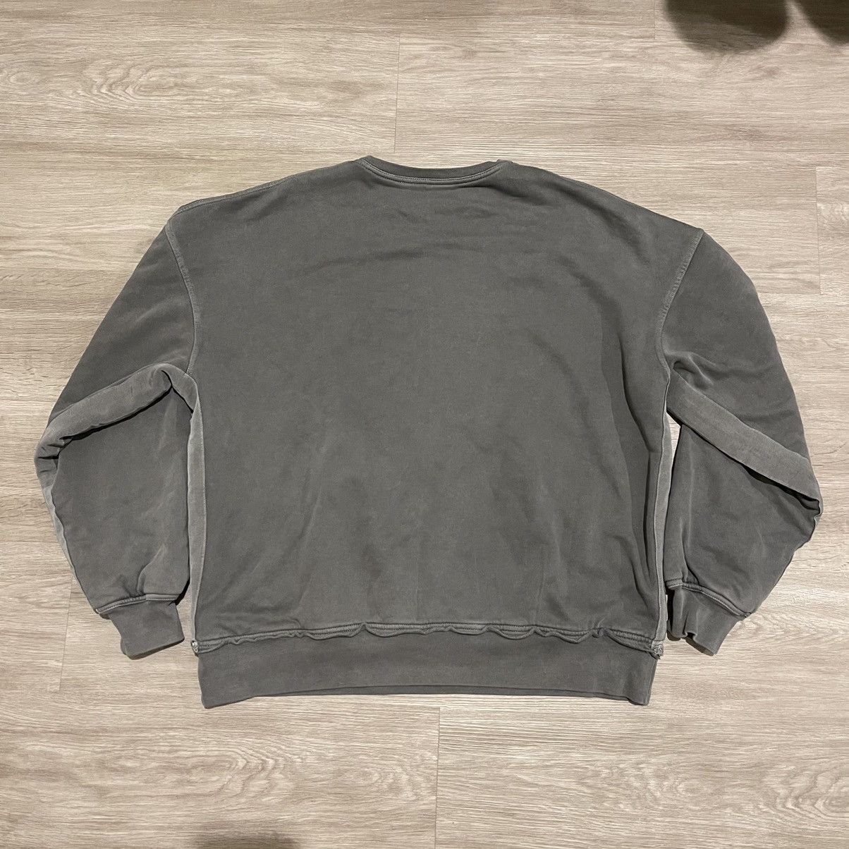 Haider Ackermann FW14 Distressed Double Layer Crewneck Grey (re-release) Size US S / EU 44-46 / 1 - 2 Thumbnail