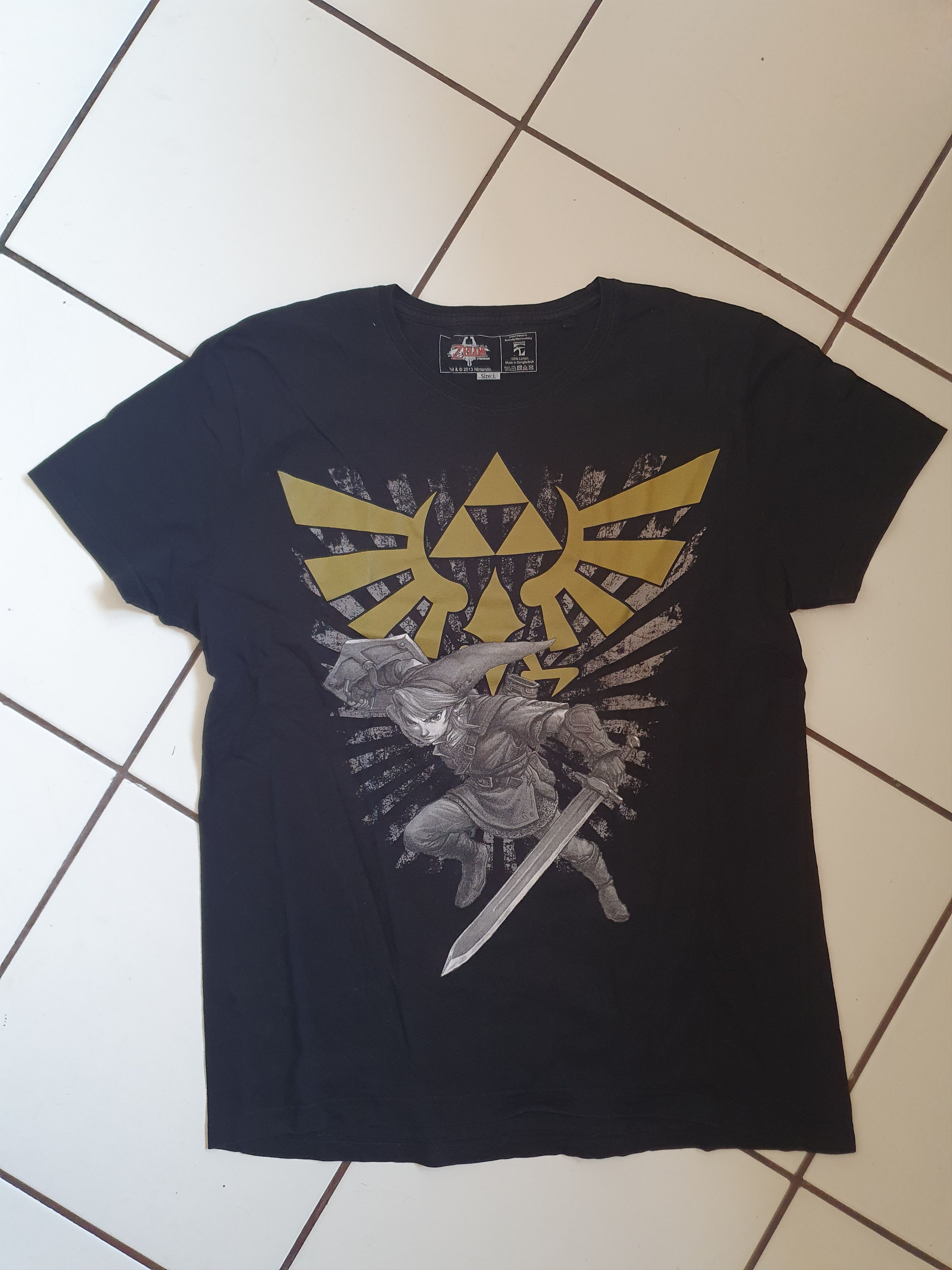 Nintendo The Legend of Zelda Nintendo 2013 t-shirt,sz L Size US L / EU 52-54 / 3 - 2 Thumbnail