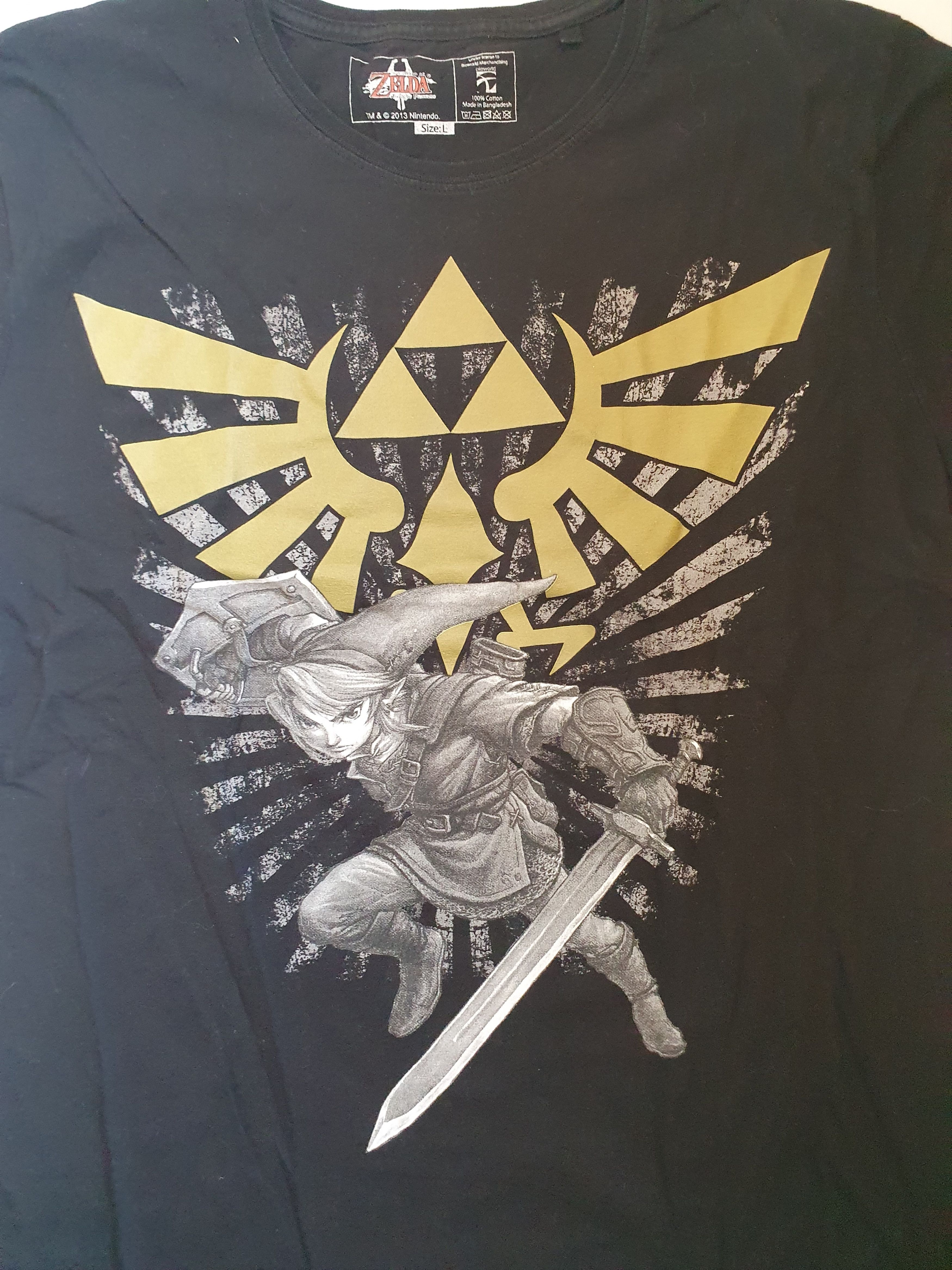 Nintendo The Legend of Zelda Nintendo 2013 t-shirt,sz L Size US L / EU 52-54 / 3 - 3 Thumbnail