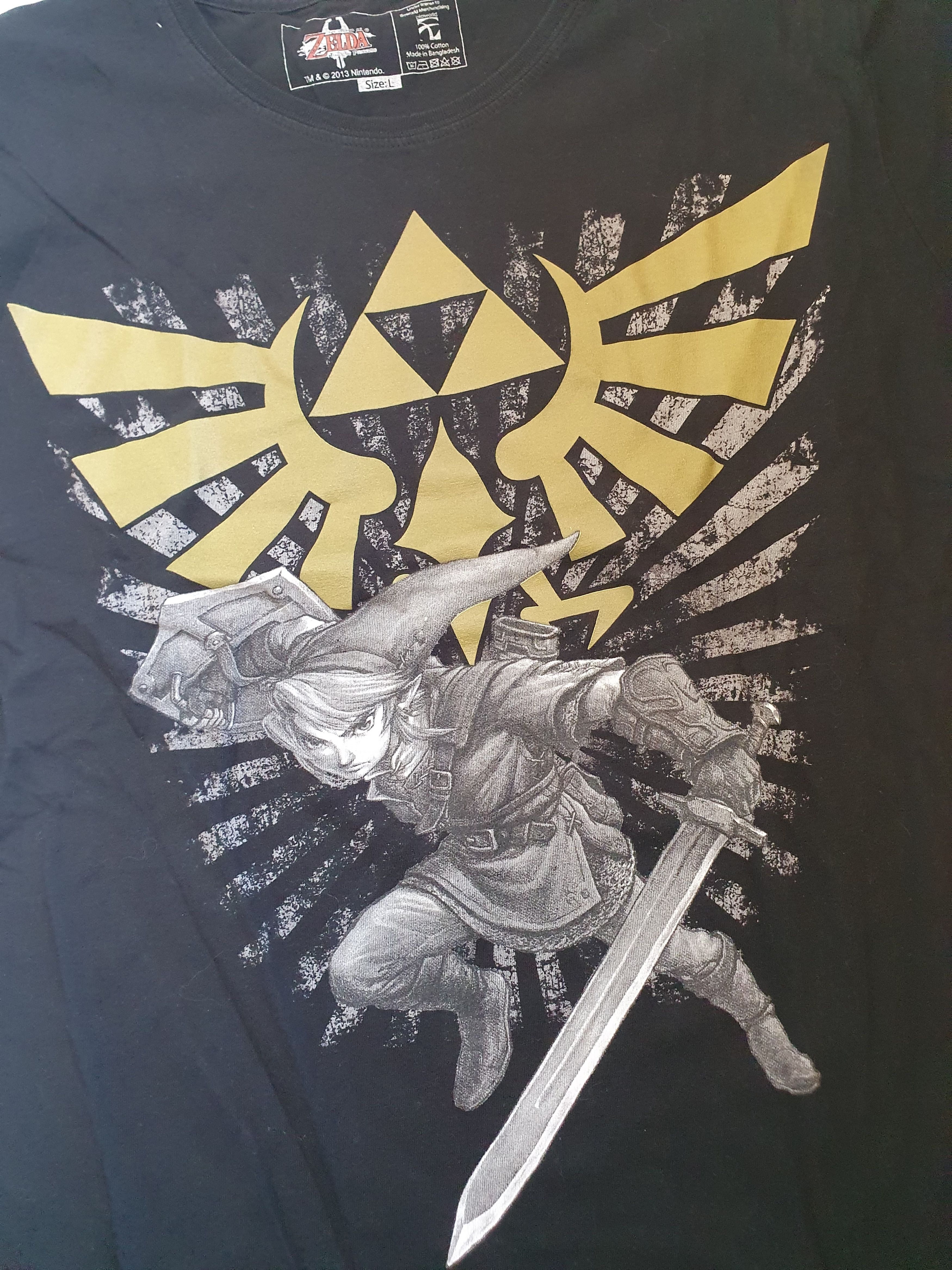 Nintendo The Legend of Zelda Nintendo 2013 t-shirt,sz L Size US L / EU 52-54 / 3 - 4 Thumbnail