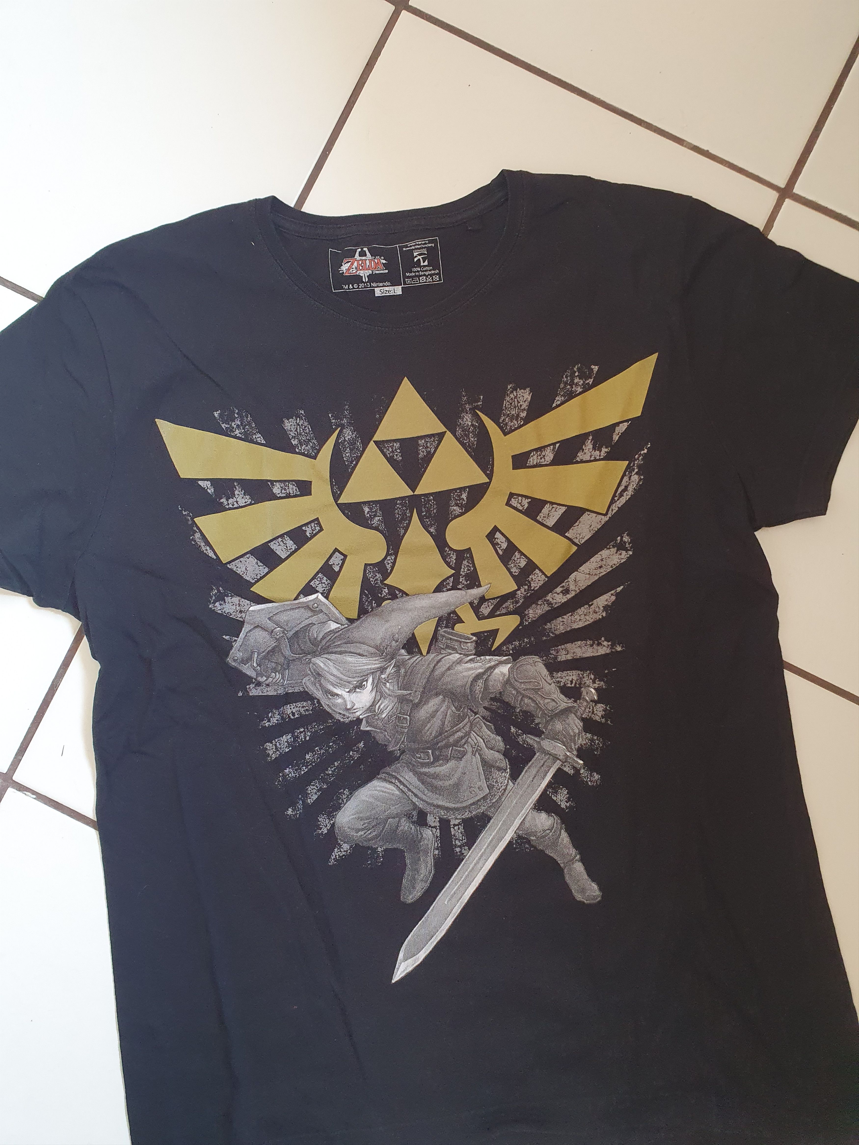 Nintendo The Legend of Zelda Nintendo 2013 t-shirt,sz L Size US L / EU 52-54 / 3 - 1 Thumbnail