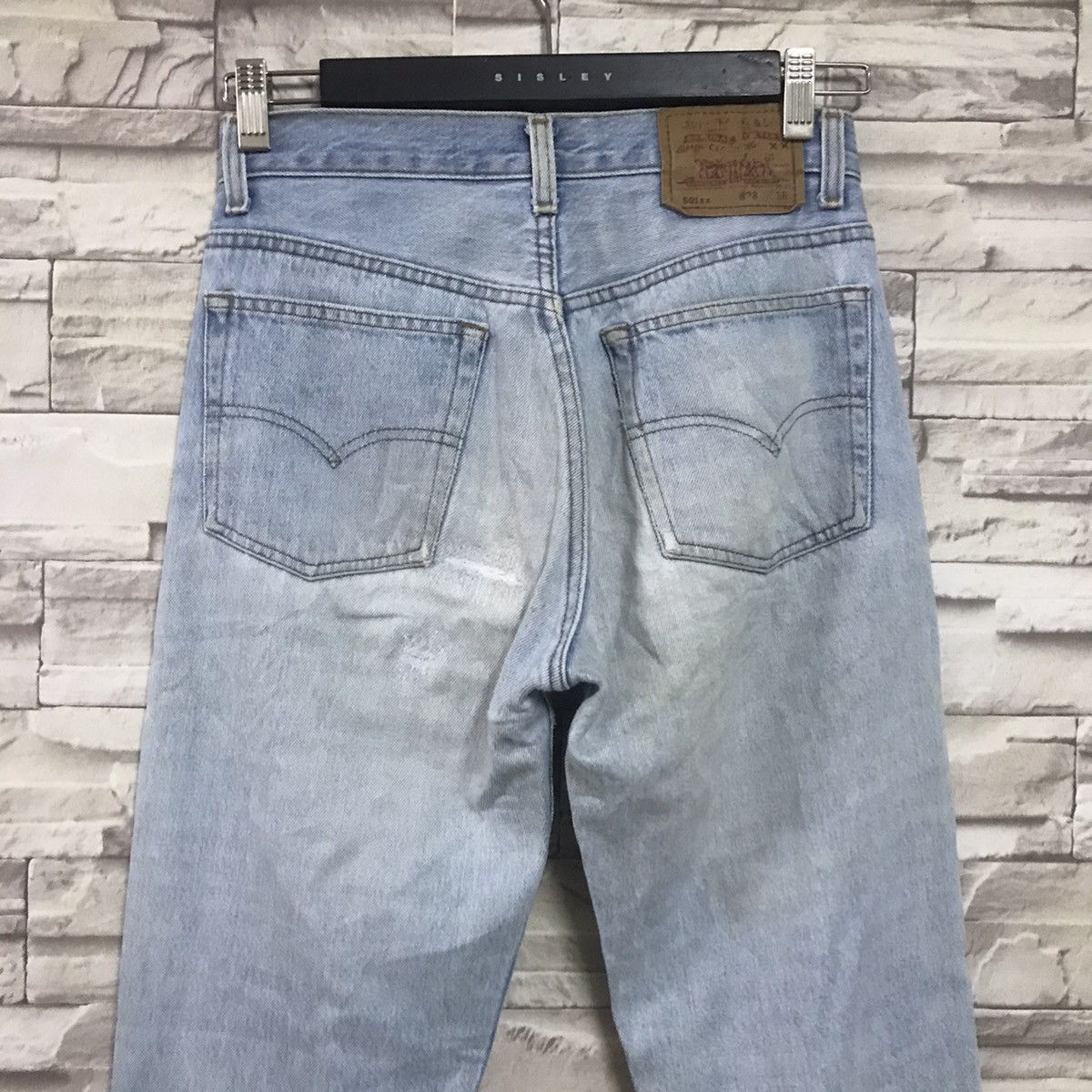 Levi's Vintage Levis 501xx Distressed Jeans Light Wash Size US 28 / EU 44 - 8 Thumbnail