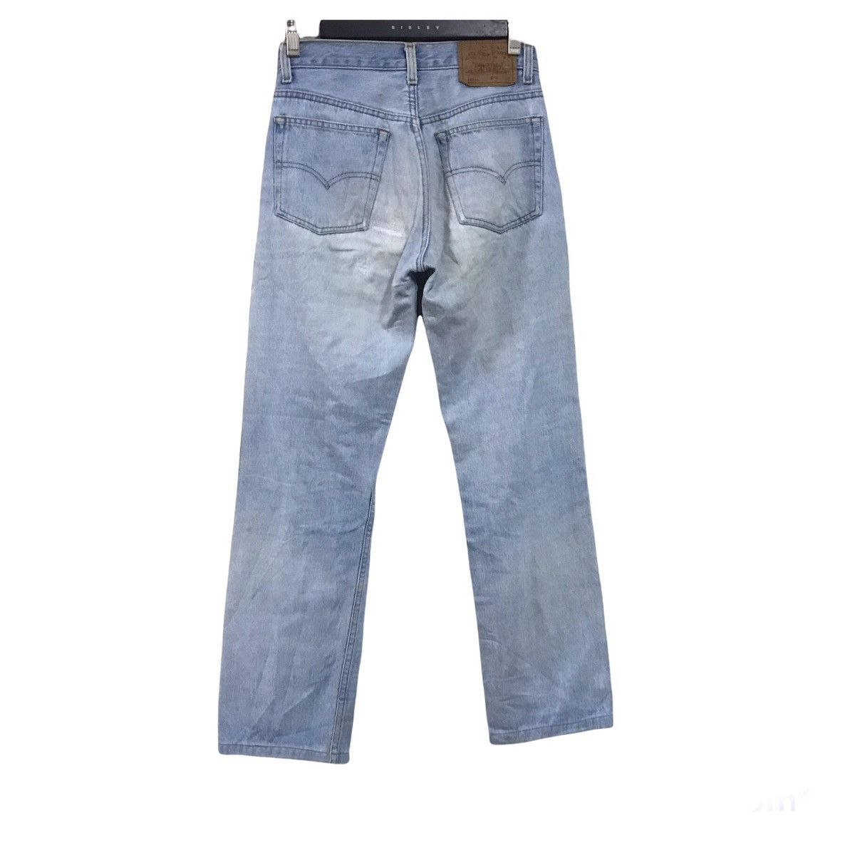 Levi's Vintage Levis 501xx Distressed Jeans Light Wash Size US 28 / EU 44 - 2 Thumbnail