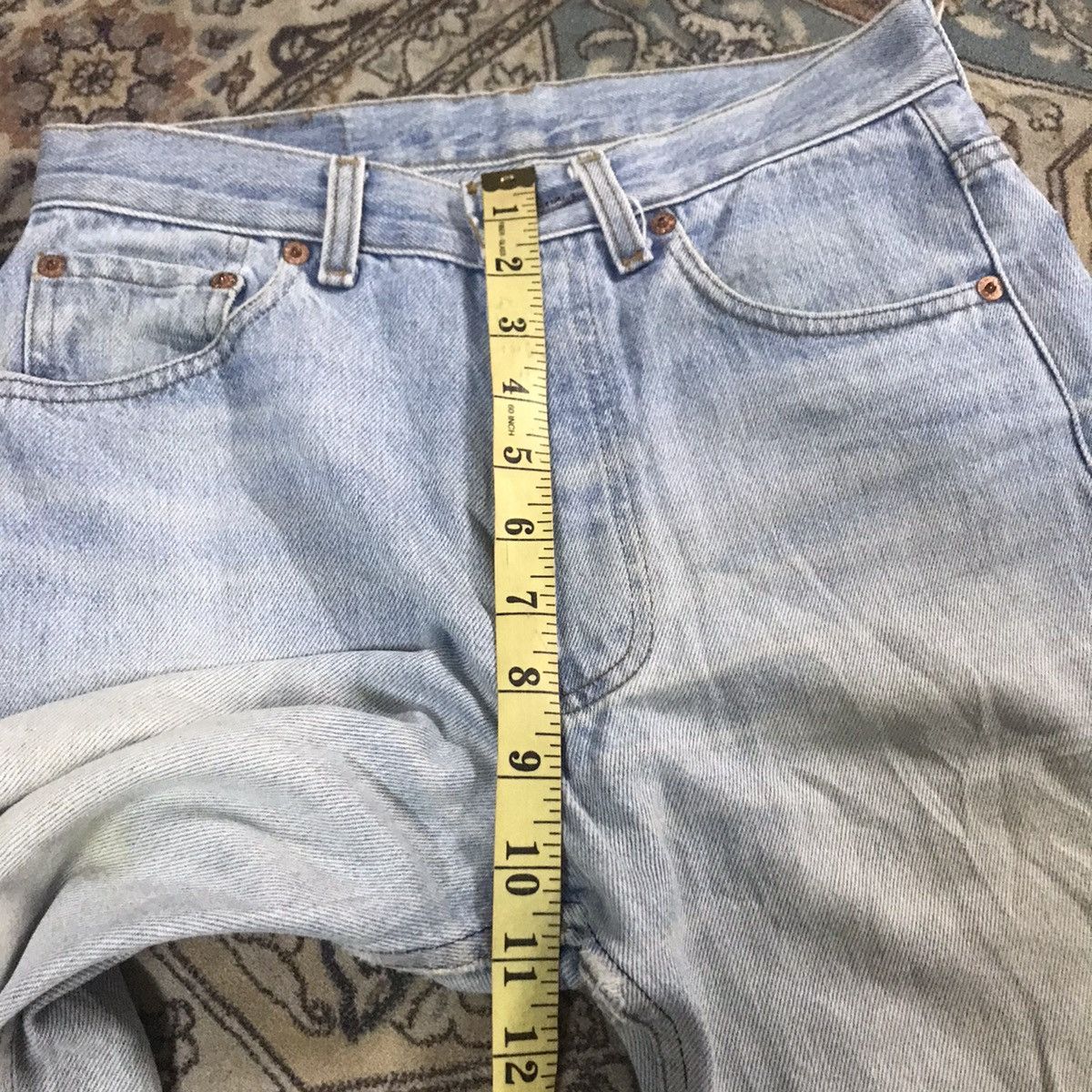 Levi's Vintage Levis 501xx Distressed Jeans Light Wash Size US 28 / EU 44 - 19 Thumbnail