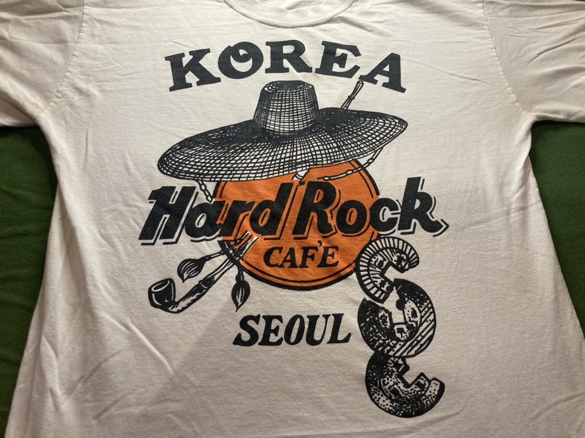 Hard Rock Cafe 90s Rare Seoul Korea Hard Rock Cafe Tee Size US M / EU 48-50 / 2 - 1 Thumbnail