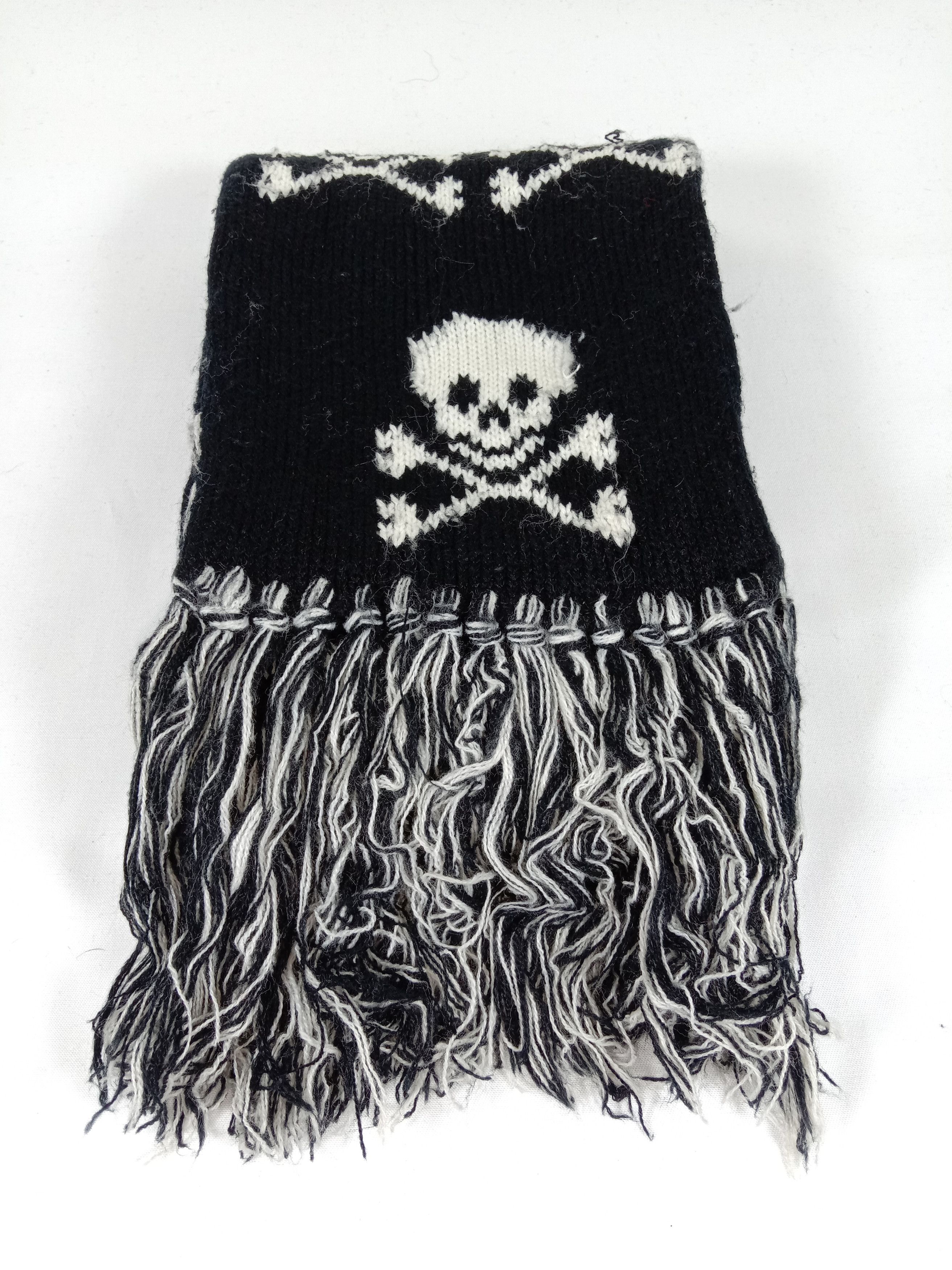 Japanese Brand Japanese Brand Skulls Scarf / Muffler / Wool Size ONE SIZE - 4 Thumbnail