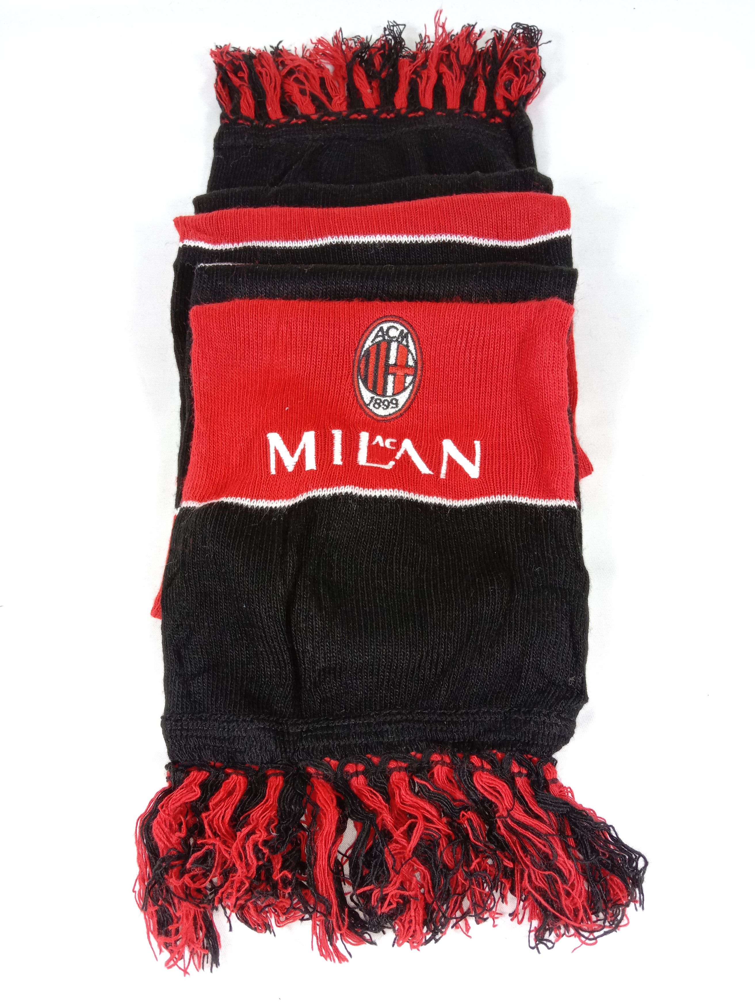Vintage Vintage AC Milan Scarf / Muffler / Wool Size ONE SIZE - 3 Thumbnail