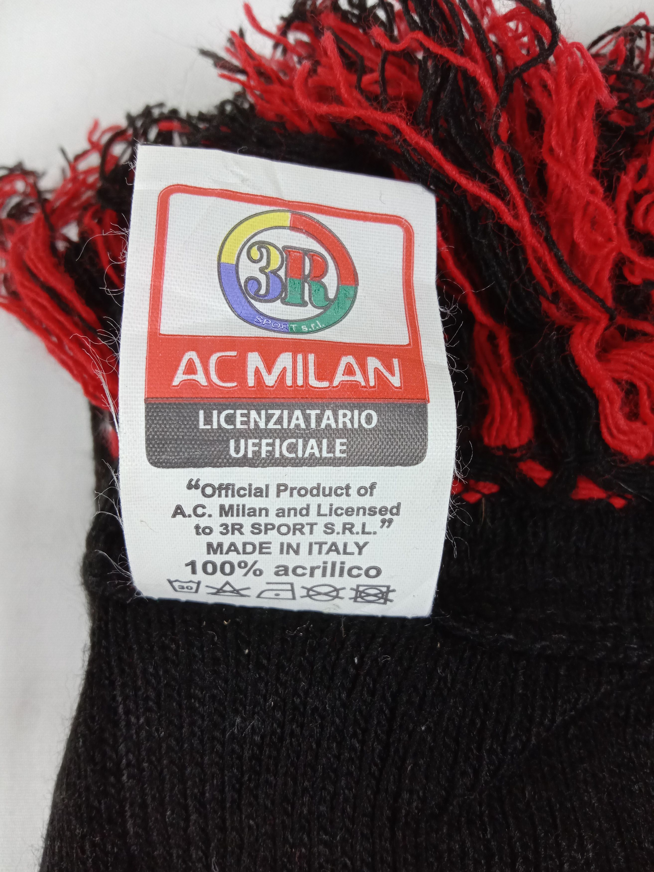 Vintage Vintage AC Milan Scarf / Muffler / Wool Size ONE SIZE - 5 Thumbnail