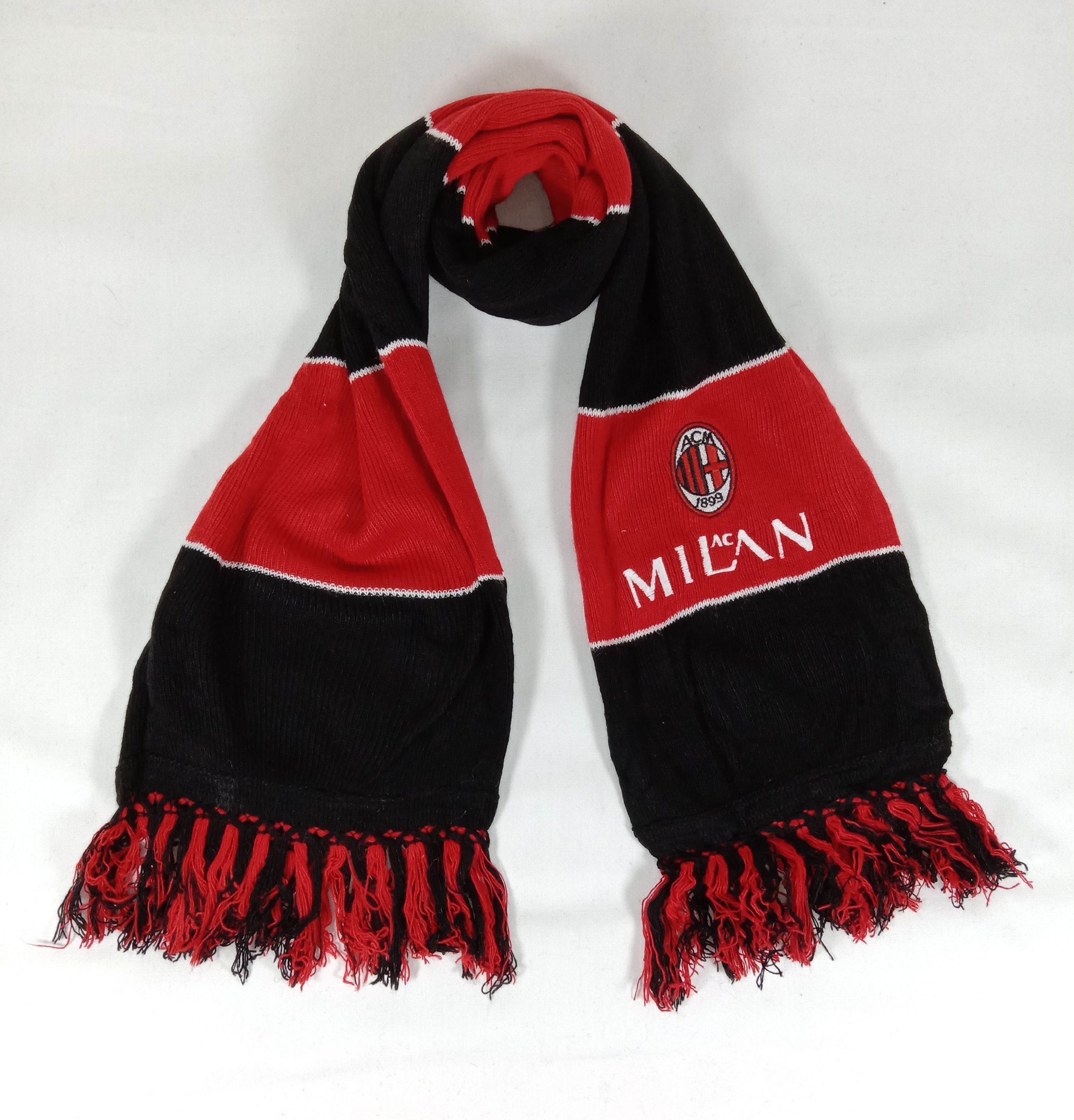 Vintage Vintage AC Milan Scarf / Muffler / Wool Size ONE SIZE - 2 Thumbnail