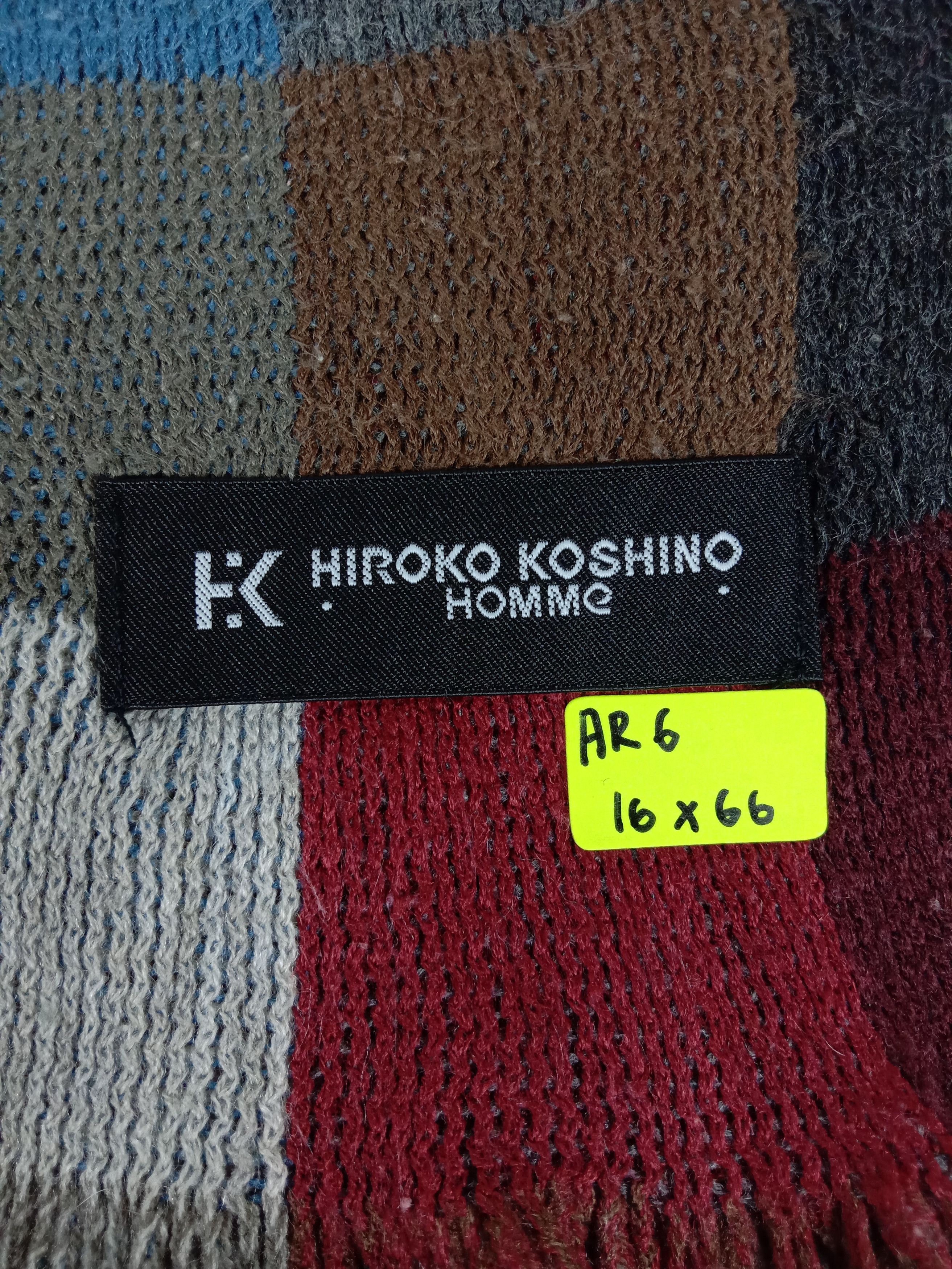 Hiroko Koshino Homme Hiroko Koshino Homme Scarf / Muffler / Wool Size ONE SIZE - 5 Thumbnail