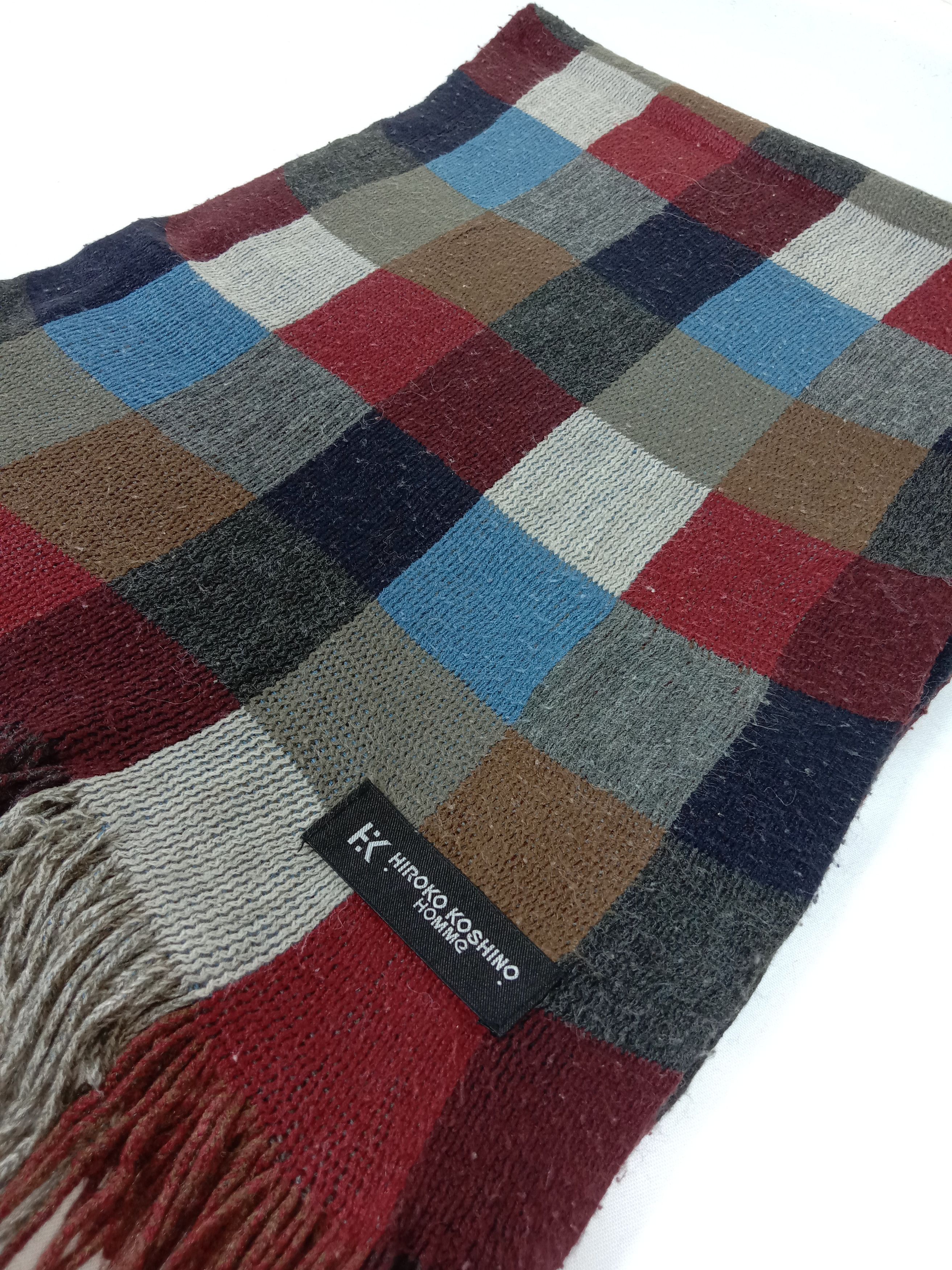 Hiroko Koshino Homme Hiroko Koshino Homme Scarf / Muffler / Wool Size ONE SIZE - 1 Thumbnail