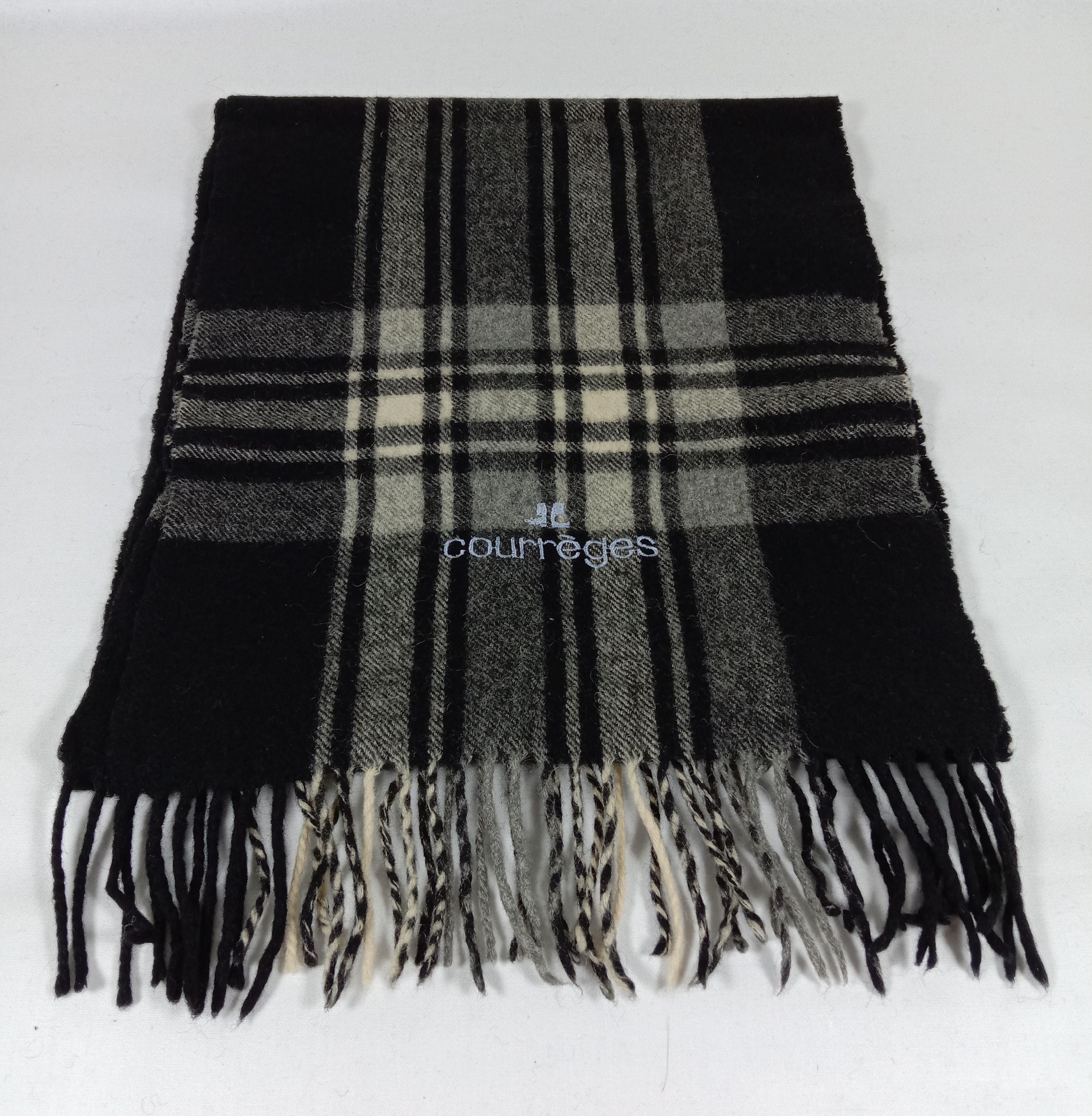 Courreges Courreges Scarf / Muffler / Wool Size ONE SIZE - 4 Thumbnail