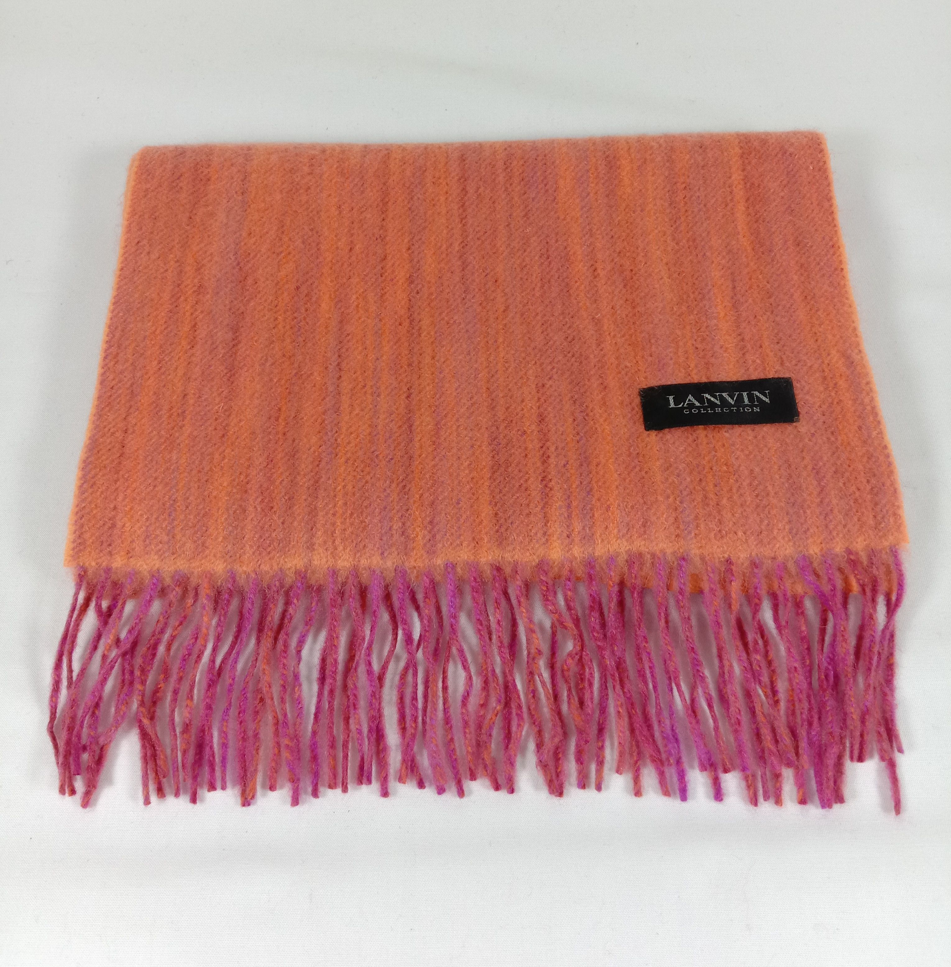 Lanvin Lanvin Scarf / Muffler / Wool Size ONE SIZE - 4 Thumbnail