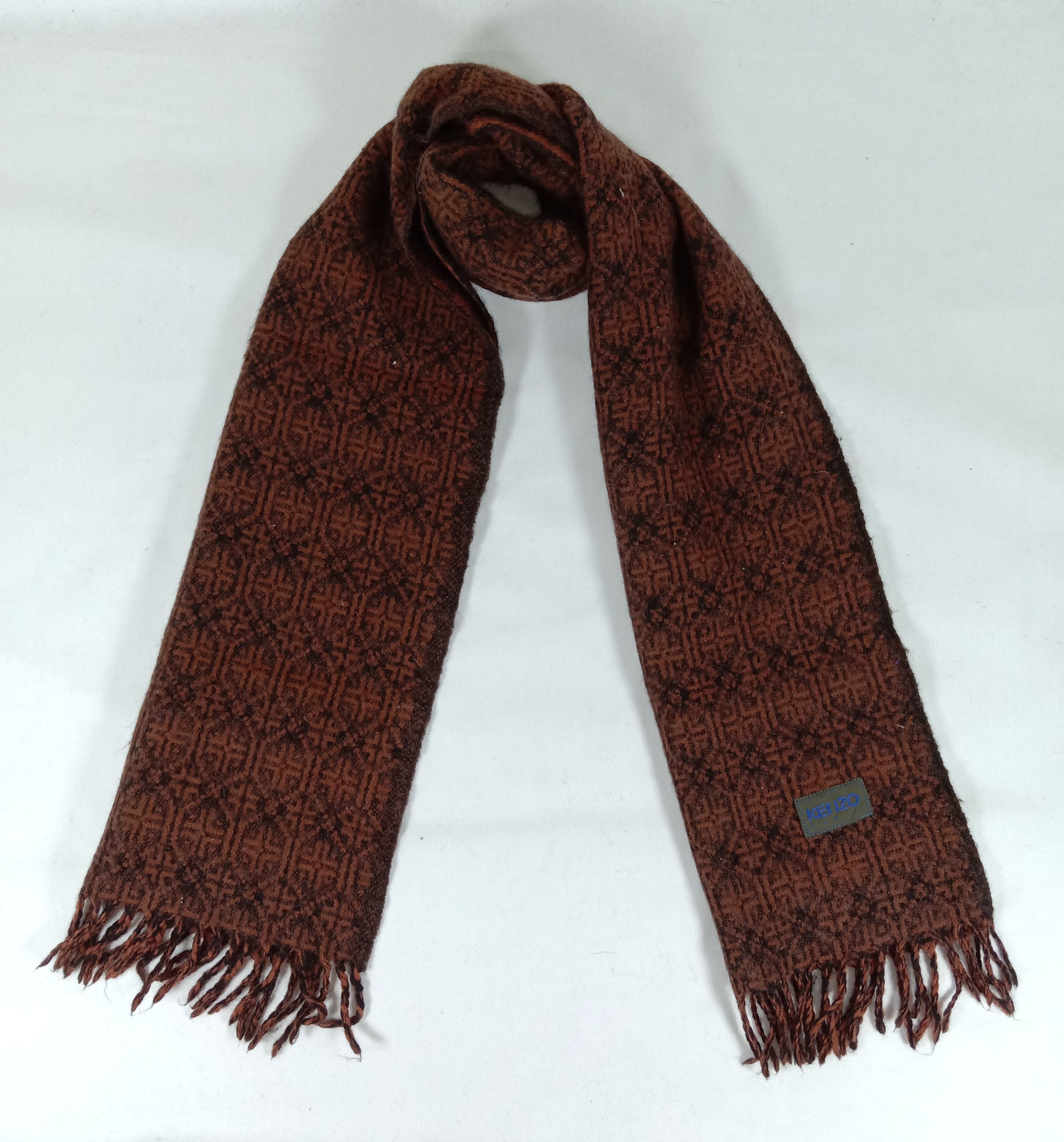 Kenzo Vintage Kenzo Scarf / Muffler / Wool Size ONE SIZE - 2 Thumbnail