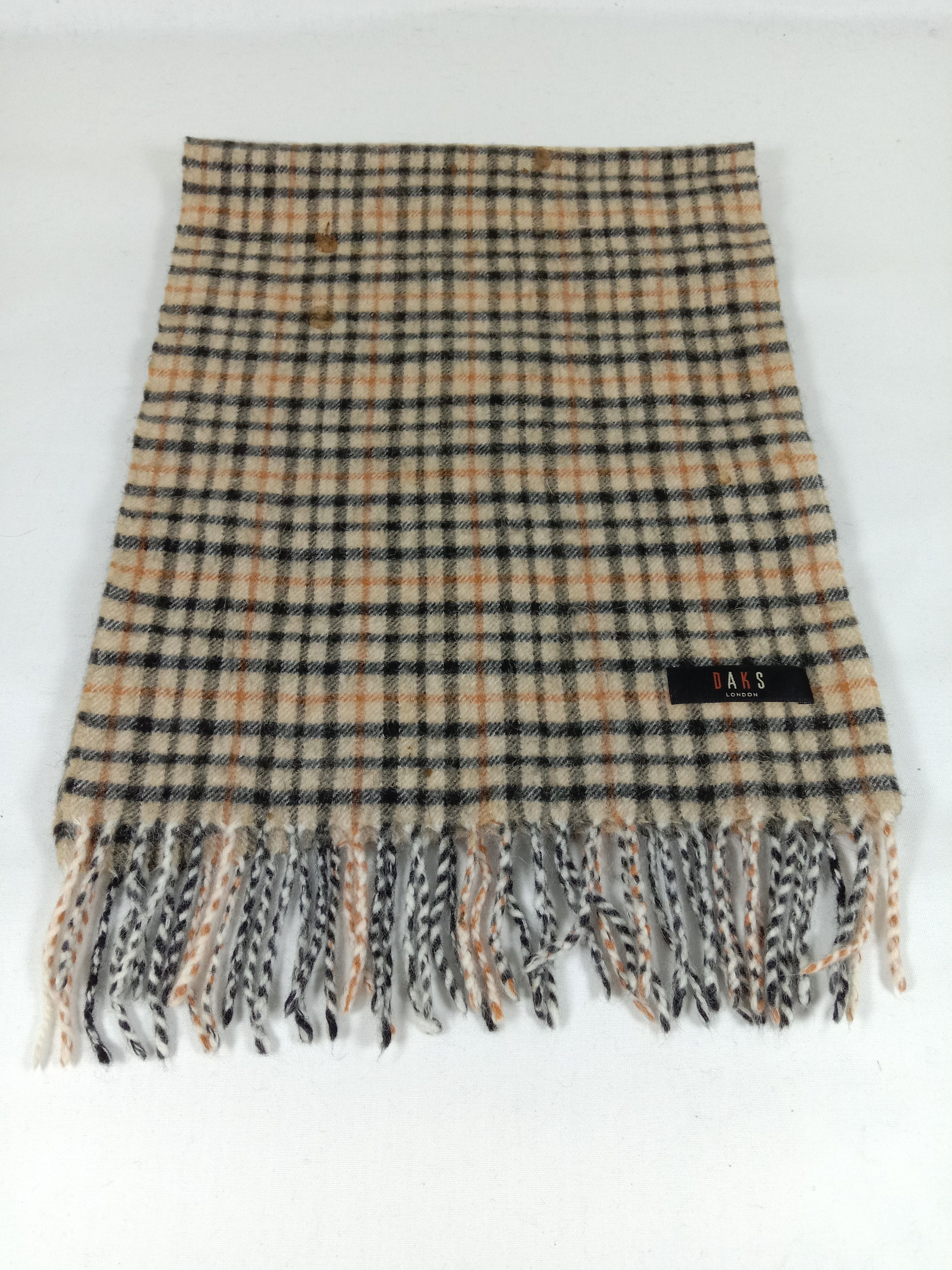 DAKS Daks London Scarf / Muffler / Wool Size ONE SIZE - 4 Thumbnail