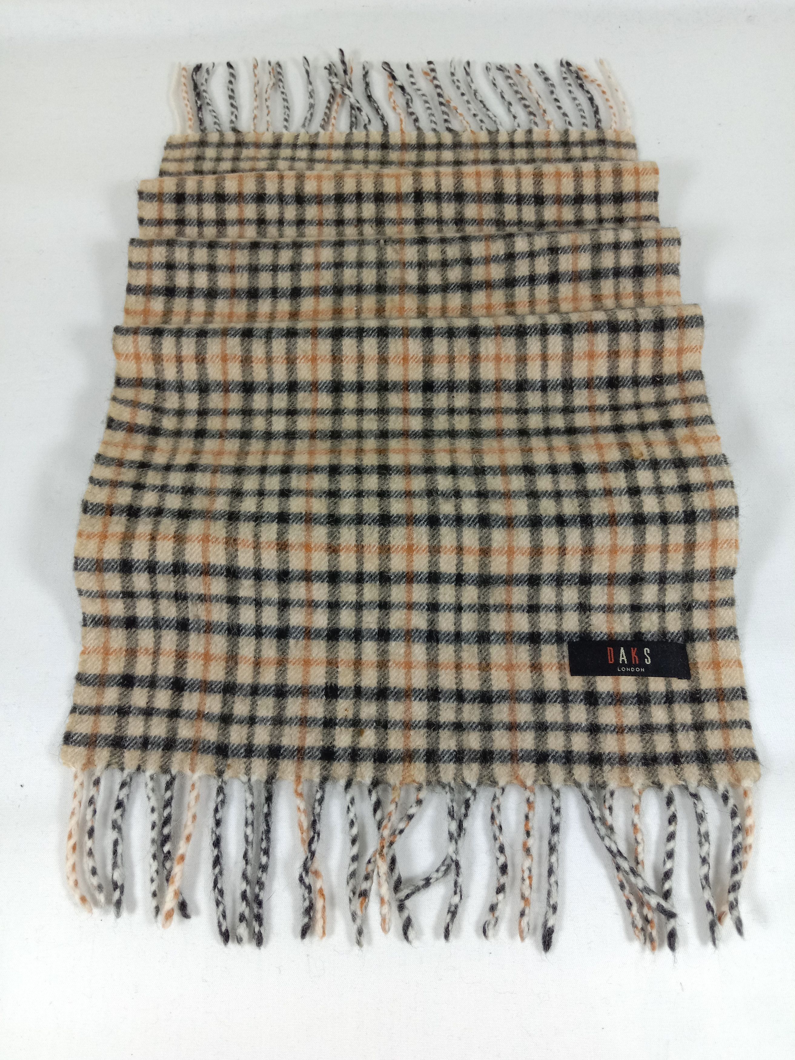 DAKS Daks London Scarf / Muffler / Wool Size ONE SIZE - 3 Thumbnail