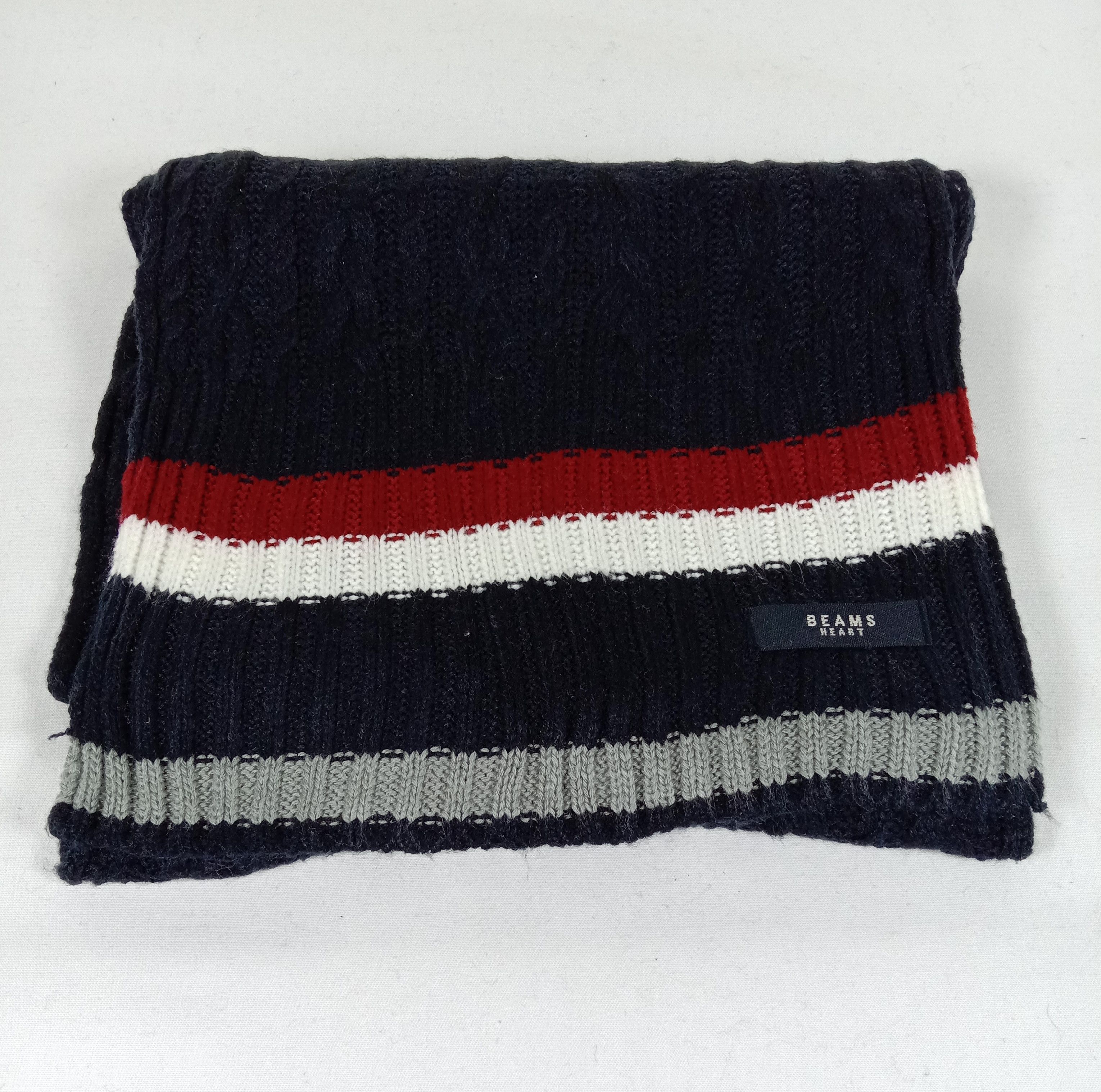 Beams Plus Beams Knit Scarf / Muffler / Wool Size ONE SIZE - 4 Thumbnail