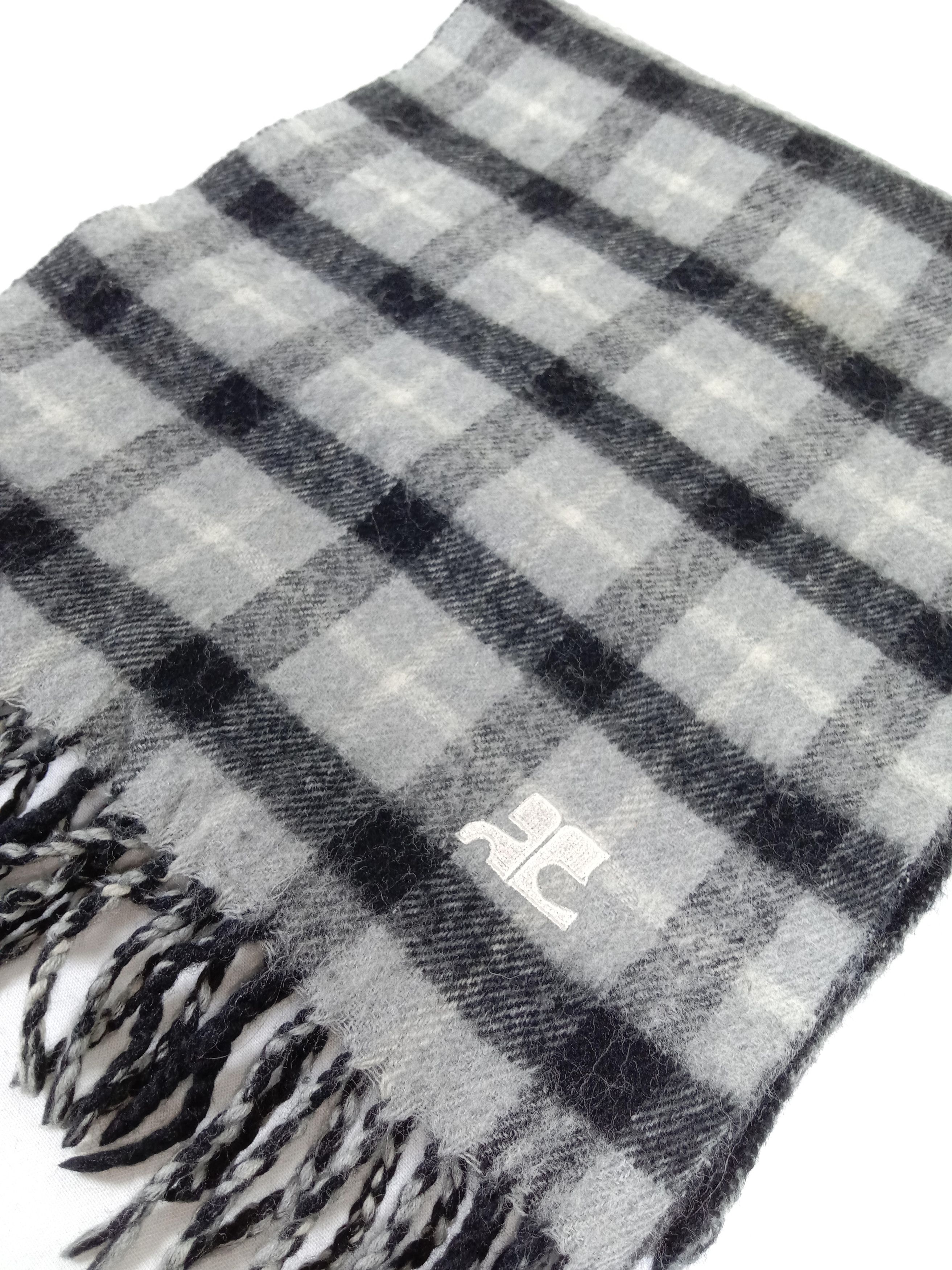 Courreges Courreges Homme Scarf / Muffler / Wool Size ONE SIZE - 1 Thumbnail