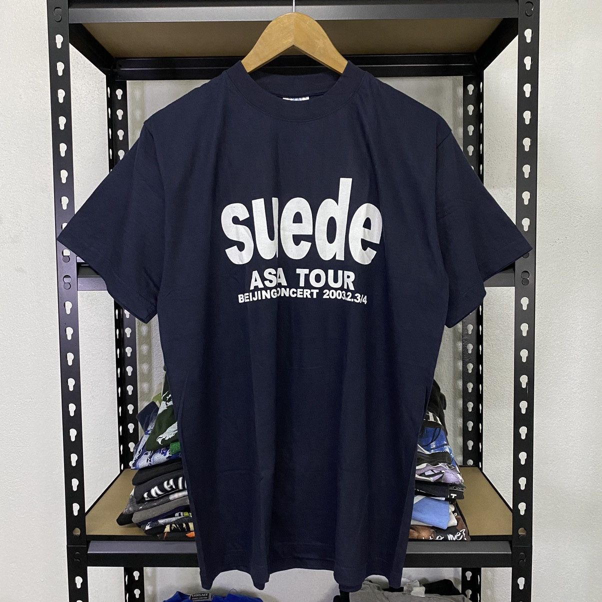 Suede band best sale t shirt