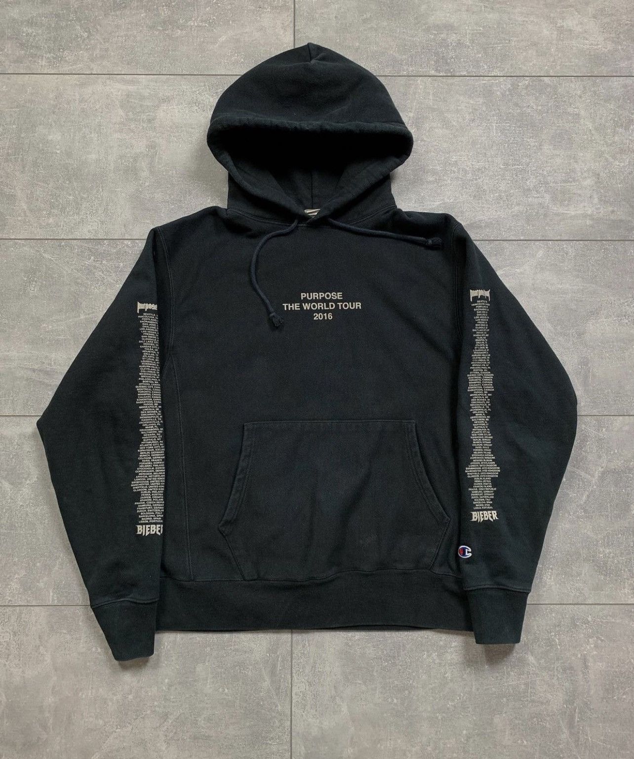Champion Bieber tour champion hoodie Size US M / EU 48-50 / 2 - 6 Thumbnail