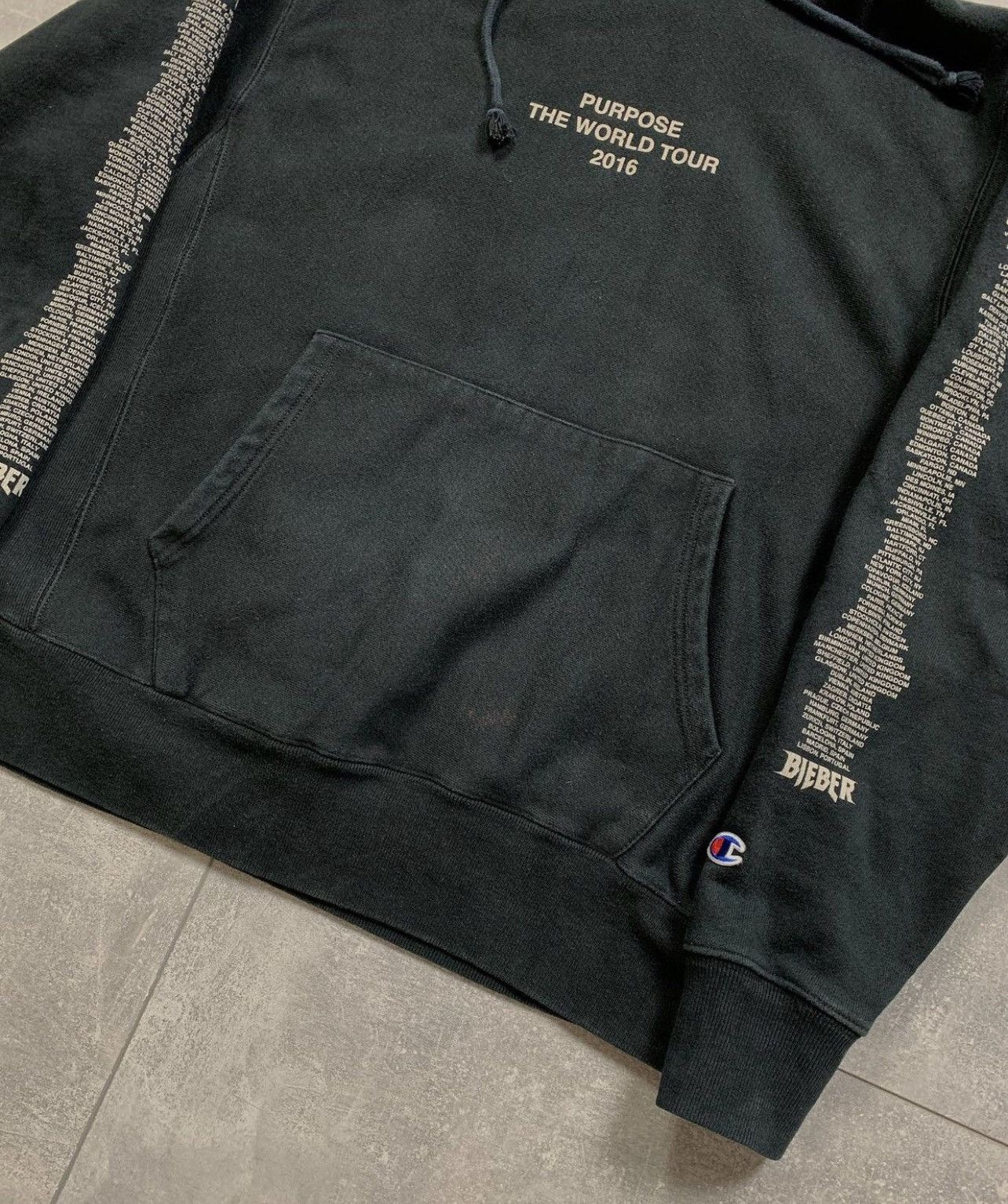 Champion Bieber tour champion hoodie Size US M / EU 48-50 / 2 - 3 Thumbnail
