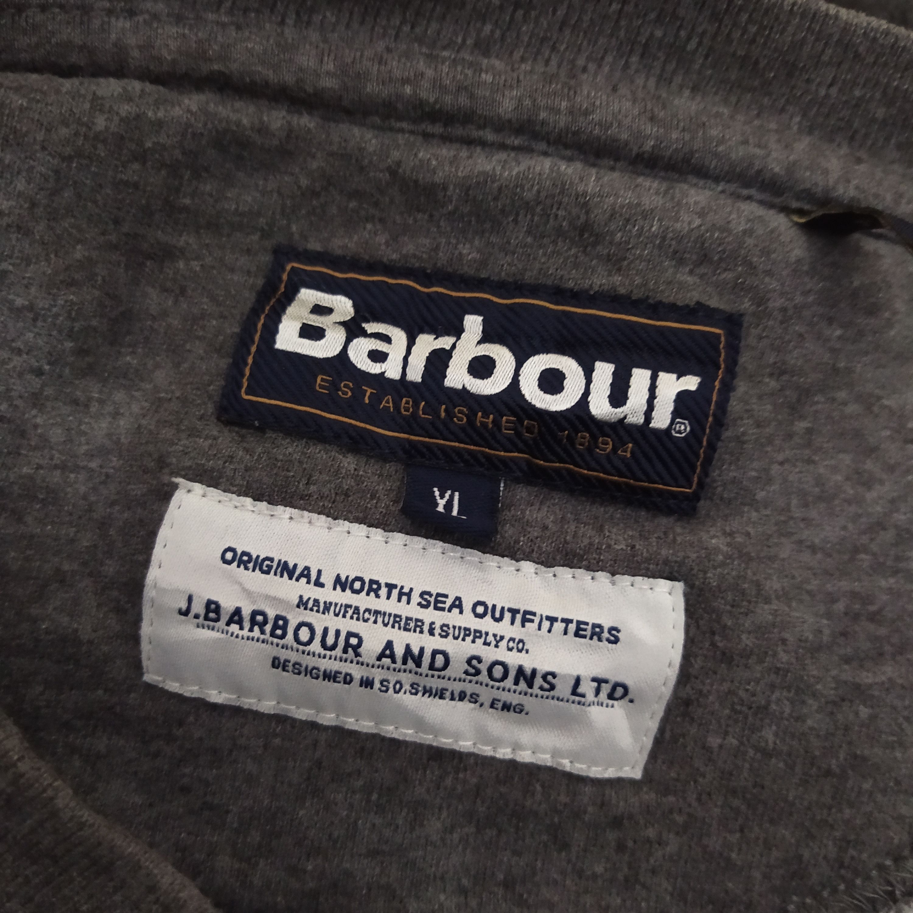 Barbour BARBOUR SWEATSHIRT (D263) Size US XL / EU 56 / 4 - 4 Thumbnail