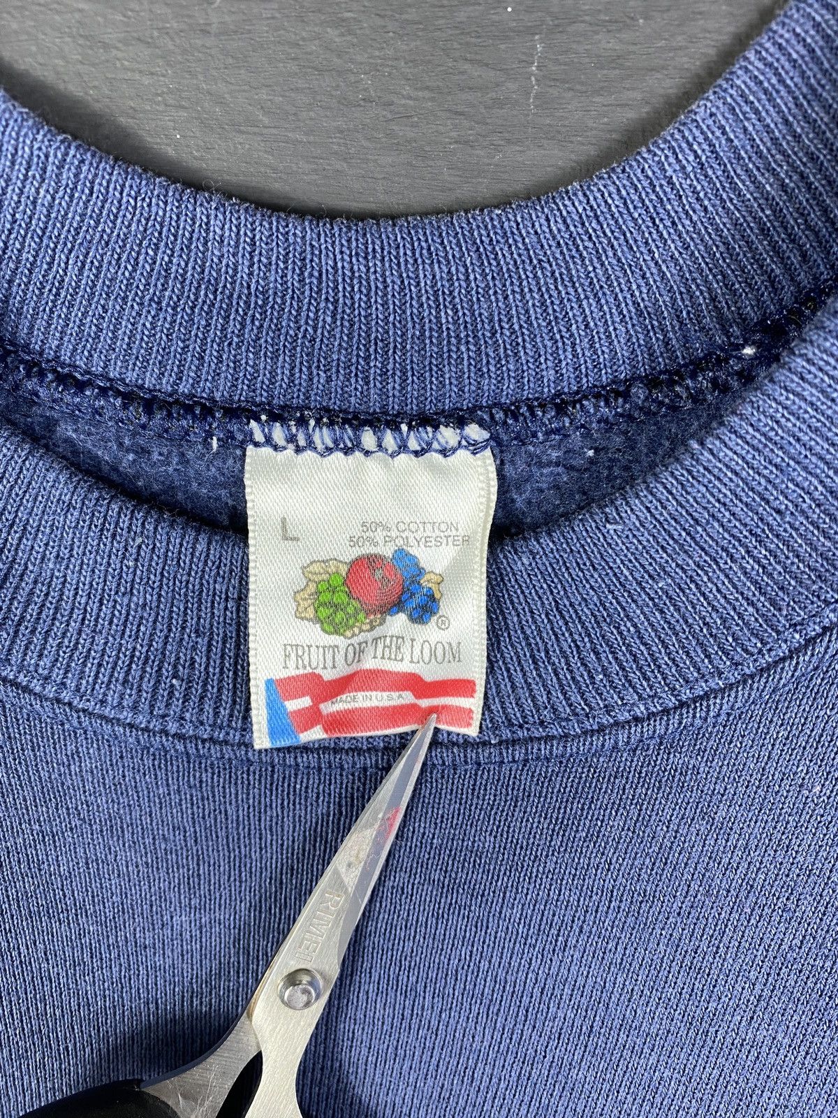 Fruit Of The Loom × Vintage Vintage 90s Popeye Sweatshirt USA Size US L / EU 52-54 / 3 - 4 Thumbnail