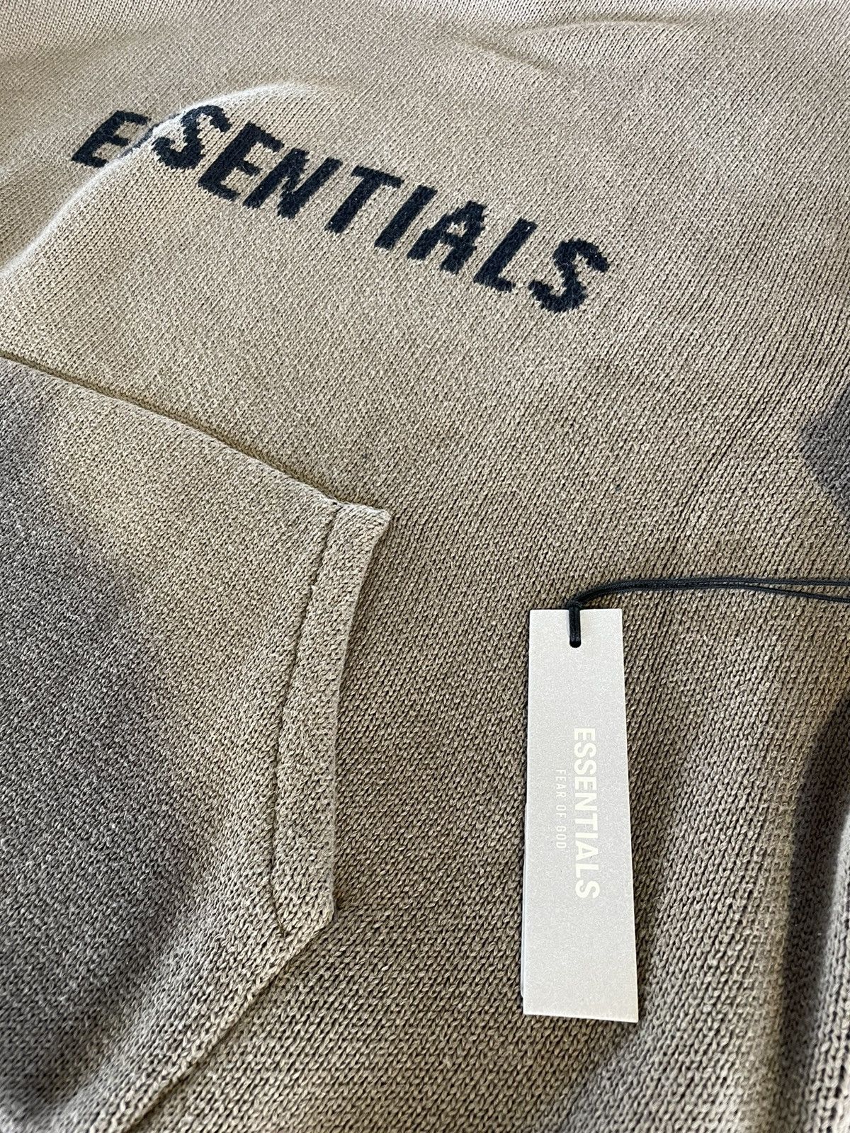 Fear of God Fear Of God Essentials Knit Pullover Hoodie Size US L / EU 52-54 / 3 - 3 Thumbnail