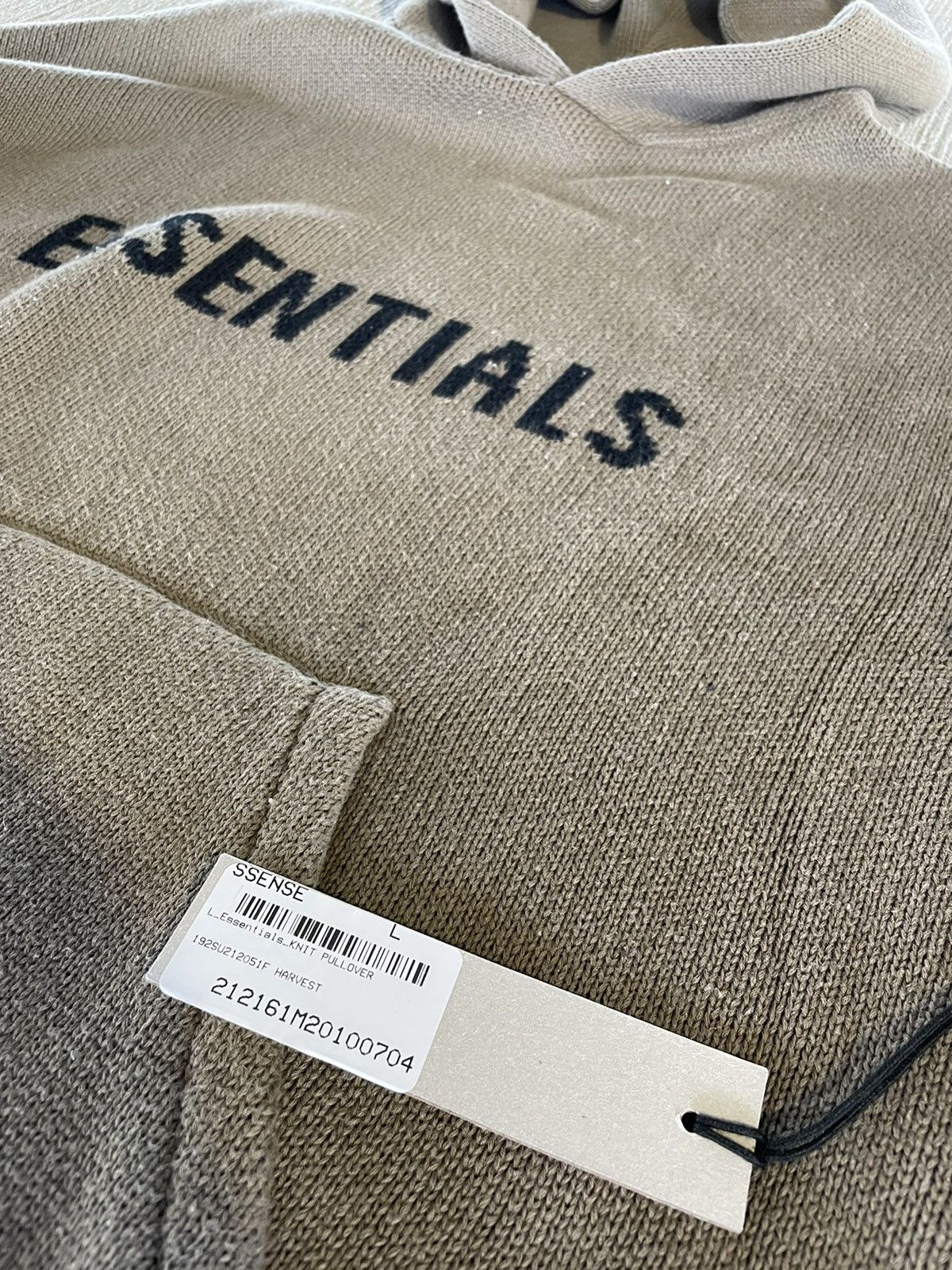Fear of God Fear Of God Essentials Knit Pullover Hoodie Size US L / EU 52-54 / 3 - 4 Thumbnail