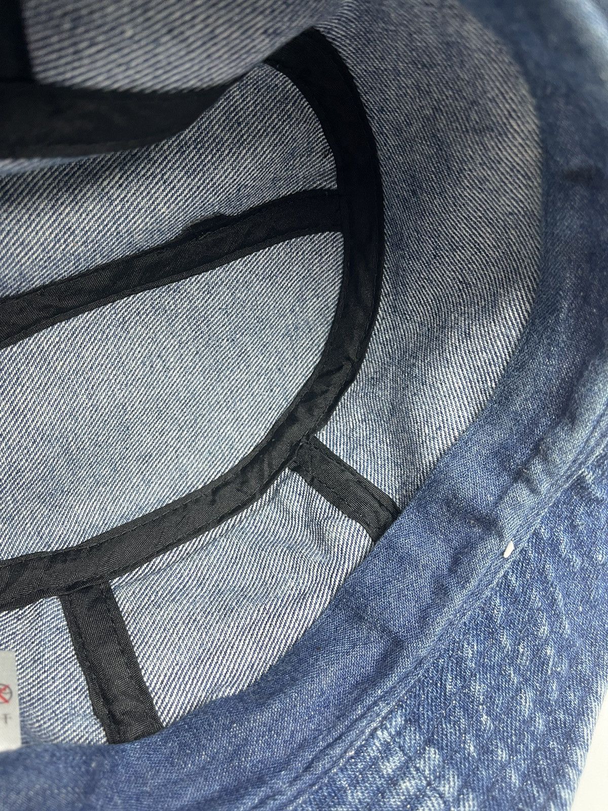 Japanese Brand Denim with one pocket bucket Hat Size ONE SIZE - 8 Thumbnail