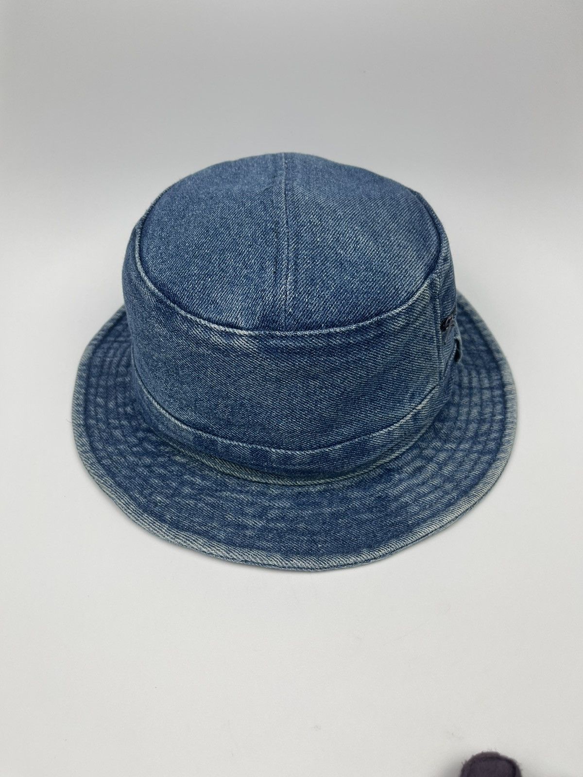 Japanese Brand Denim with one pocket bucket Hat Size ONE SIZE - 3 Thumbnail