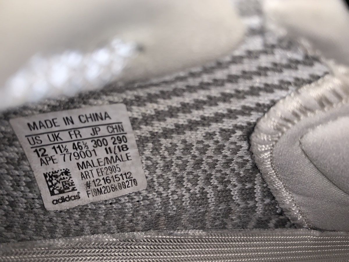 Adidas × Kanye West Yeezy Boost 350 V2 Static Non-Reflective 2018 Size US 12 / EU 45 - 7 Thumbnail