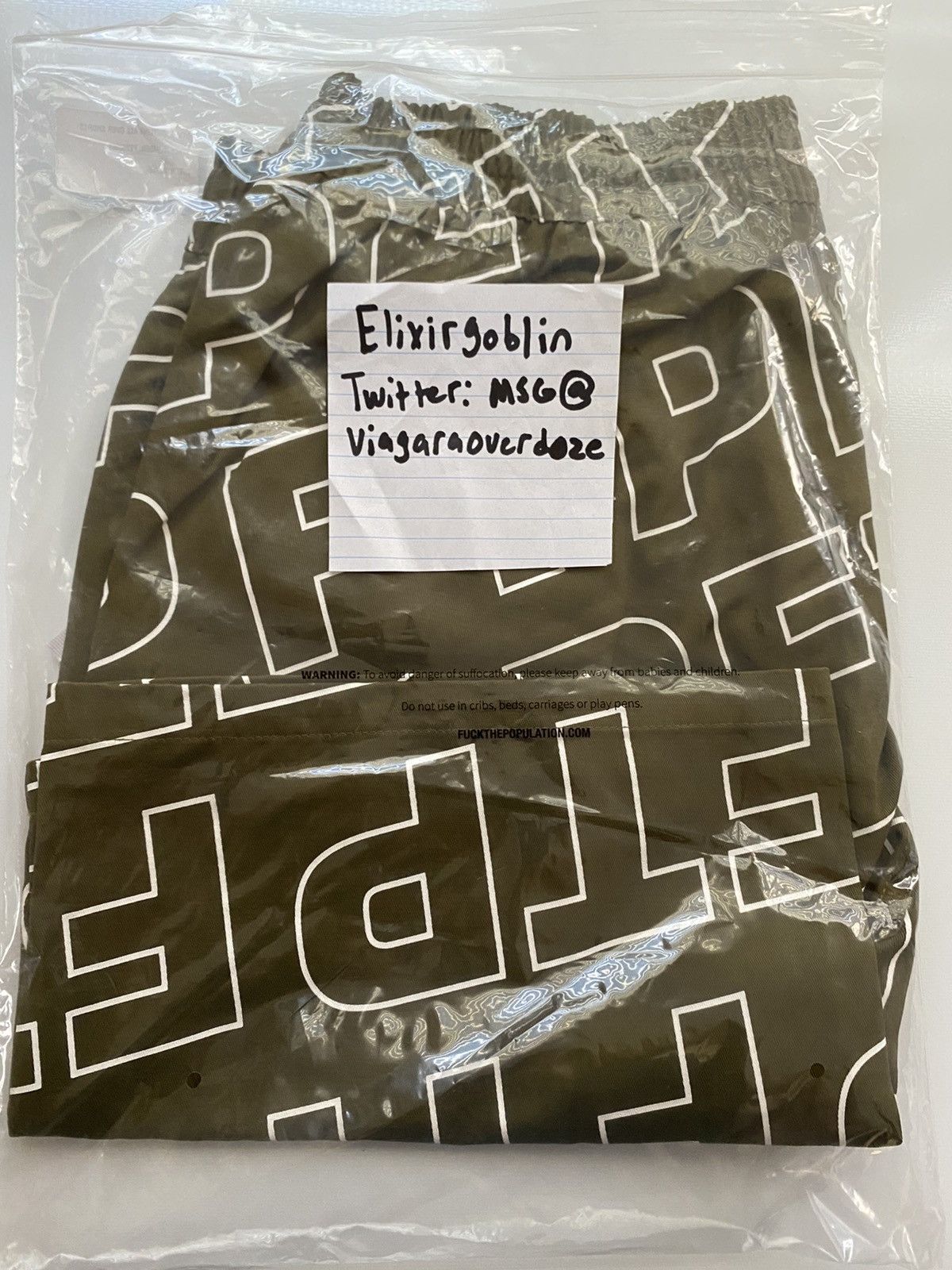 FTP Allover Short deals Olive