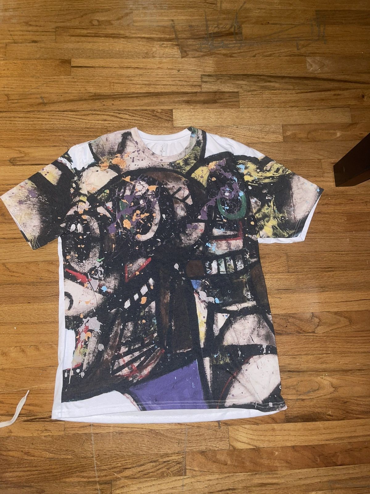 Travis Scott Travis Scott x George Condo Franchise Portrait T-shirt ...