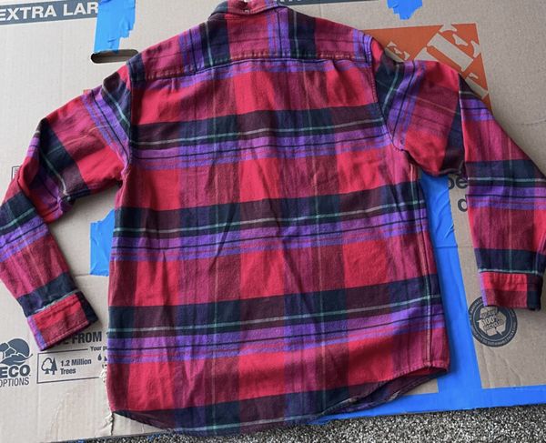 Supreme Supreme x Daniel Johnston plaid shirt (red) | Grailed