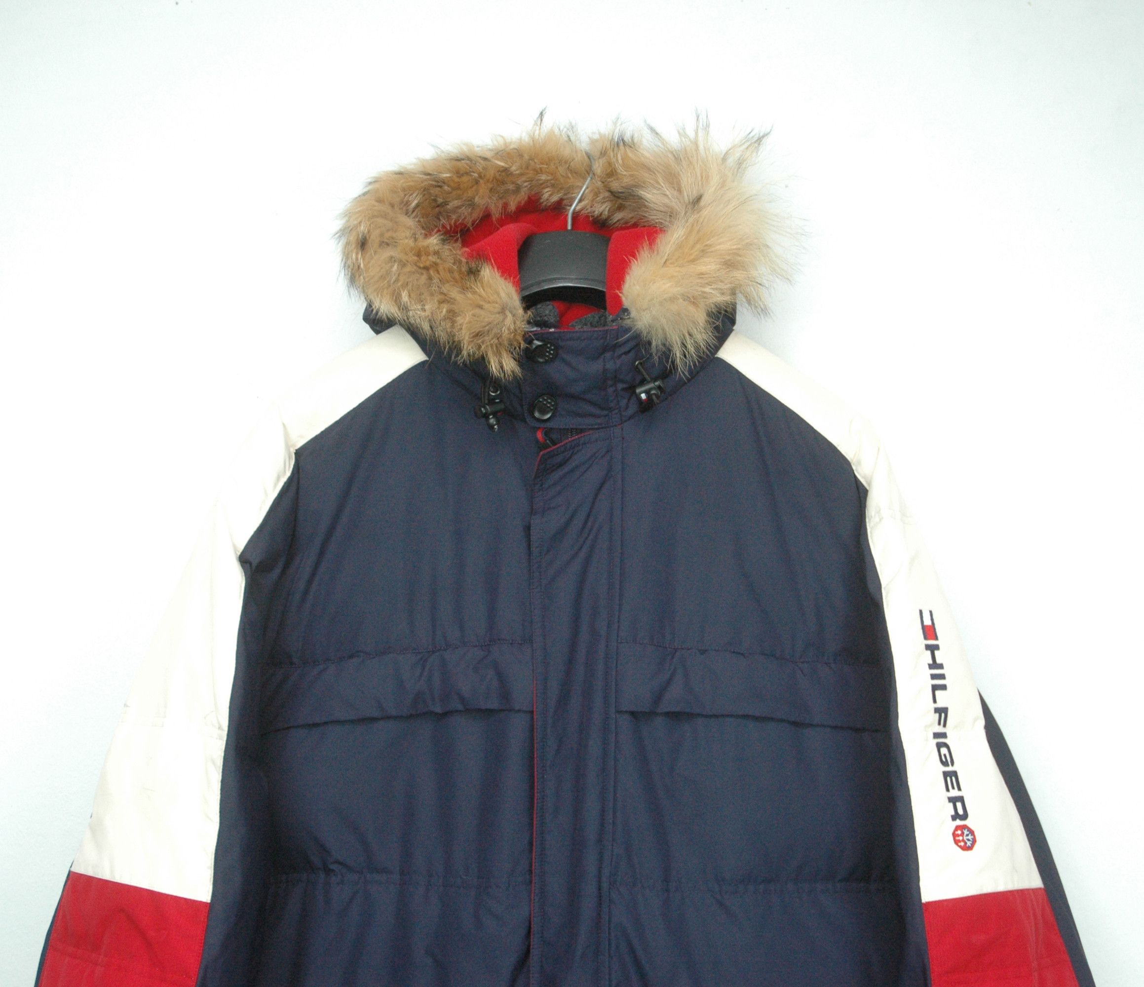 Tommy Hilfiger Vintage Tommy Hilfiger Down Puffer Parka Size US L / EU 52-54 / 3 - 2 Thumbnail
