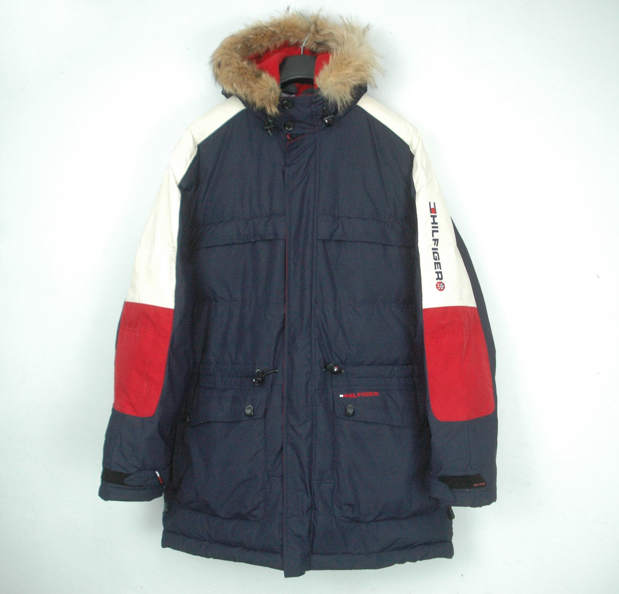 Tommy Hilfiger Vintage Tommy Hilfiger Down Puffer Parka Size US L / EU 52-54 / 3 - 1 Thumbnail
